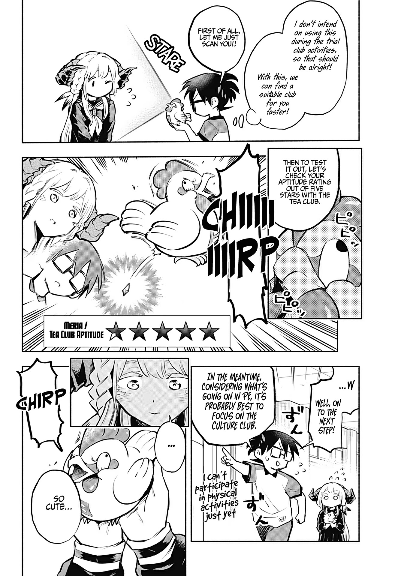 That Dragon (Exchange) Student Stands Out More Than Me Chapter 3 page 9 - Chapter 3: Let’s search for a Trial Club