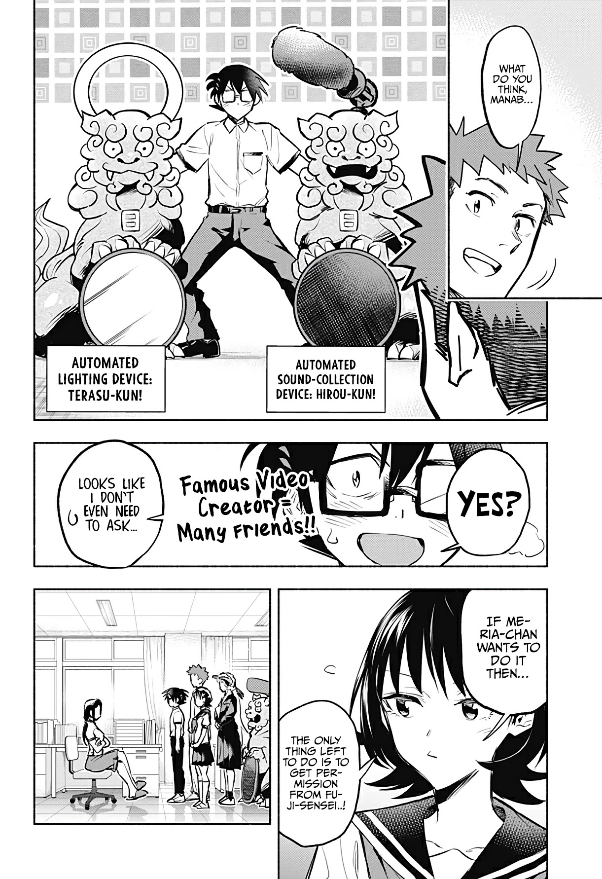 That Dragon (Exchange) Student Stands Out More Than Me Chapter 5 page 7 - Chapter 5: We tried making videos with the Zmeu!