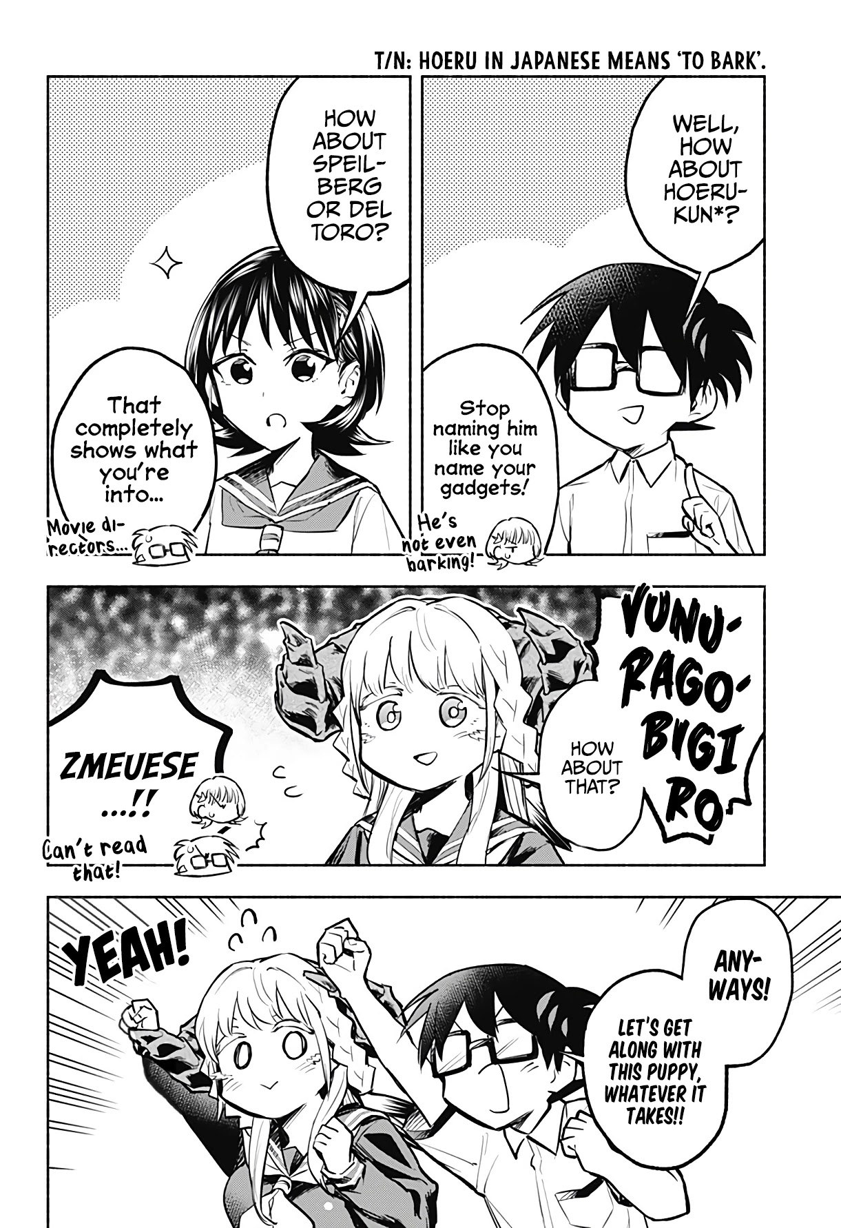 That Dragon (Exchange) Student Stands Out More Than Me Chapter 6 page 11 - Chapter 6: I also want to be a Beloved Lost Puppy!