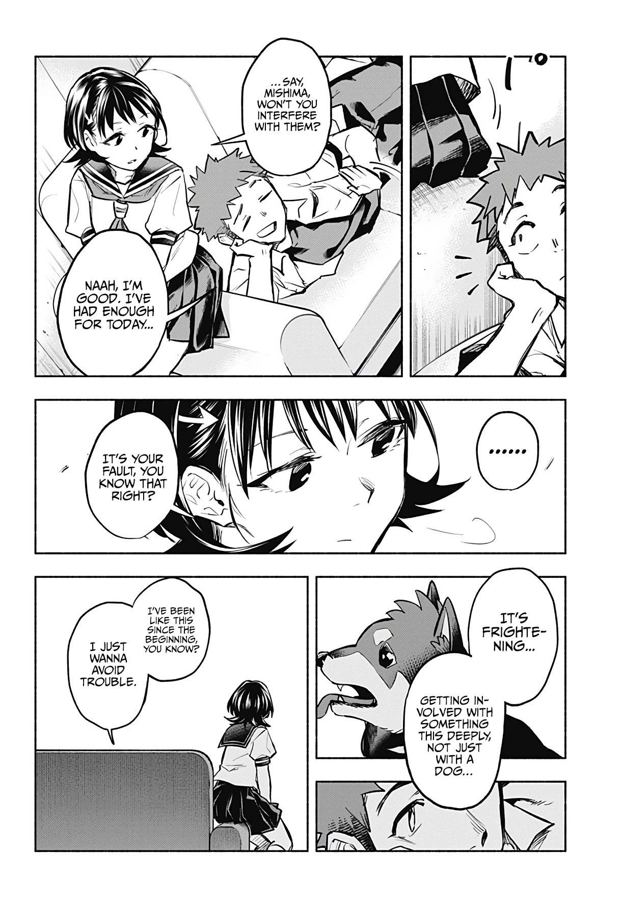 That Dragon (Exchange) Student Stands Out More Than Me Chapter 6 page 13 - Chapter 6: I also want to be a Beloved Lost Puppy!