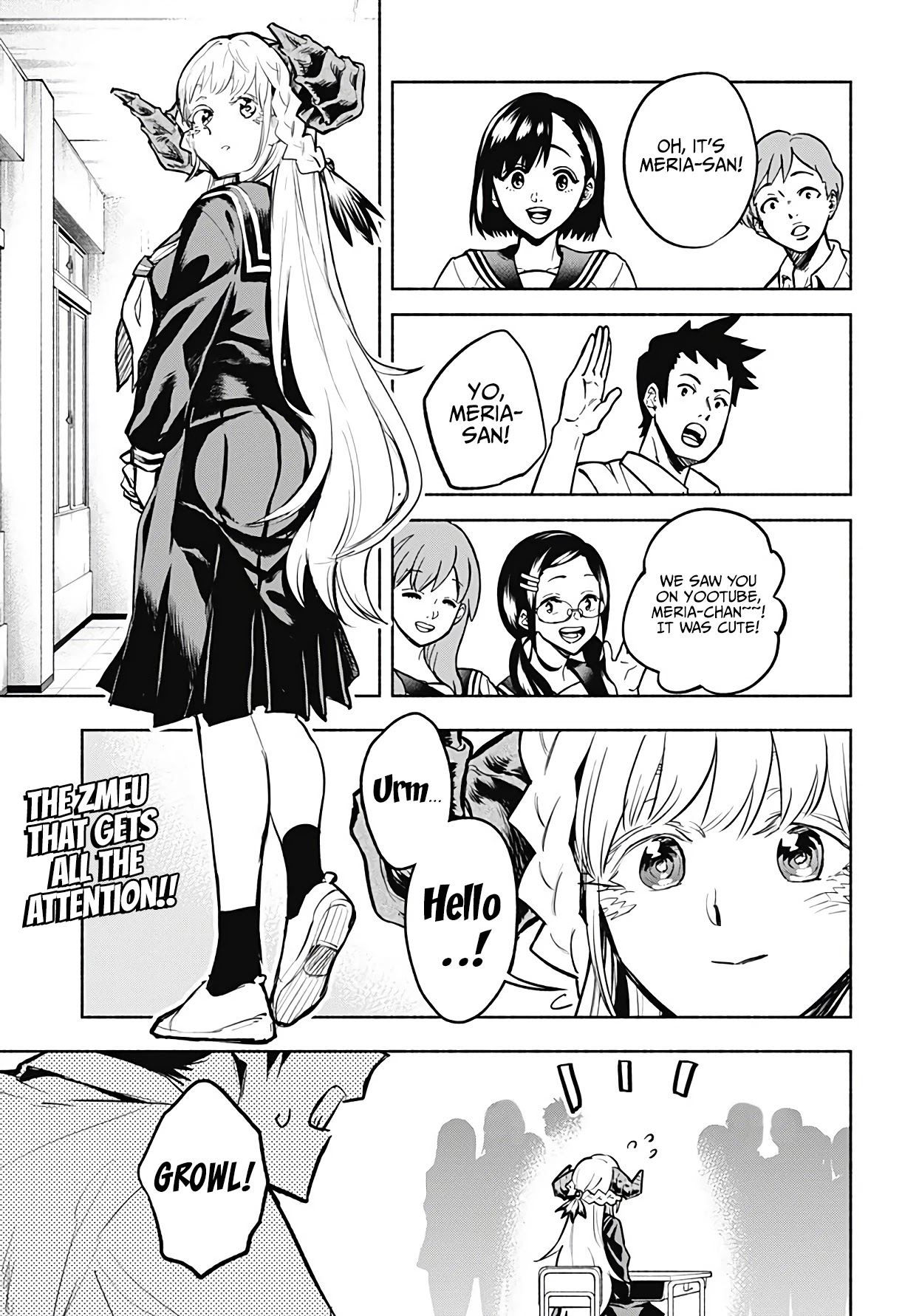 That Dragon (Exchange) Student Stands Out More Than Me Chapter 6 page 2 - Chapter 6: I also want to be a Beloved Lost Puppy!