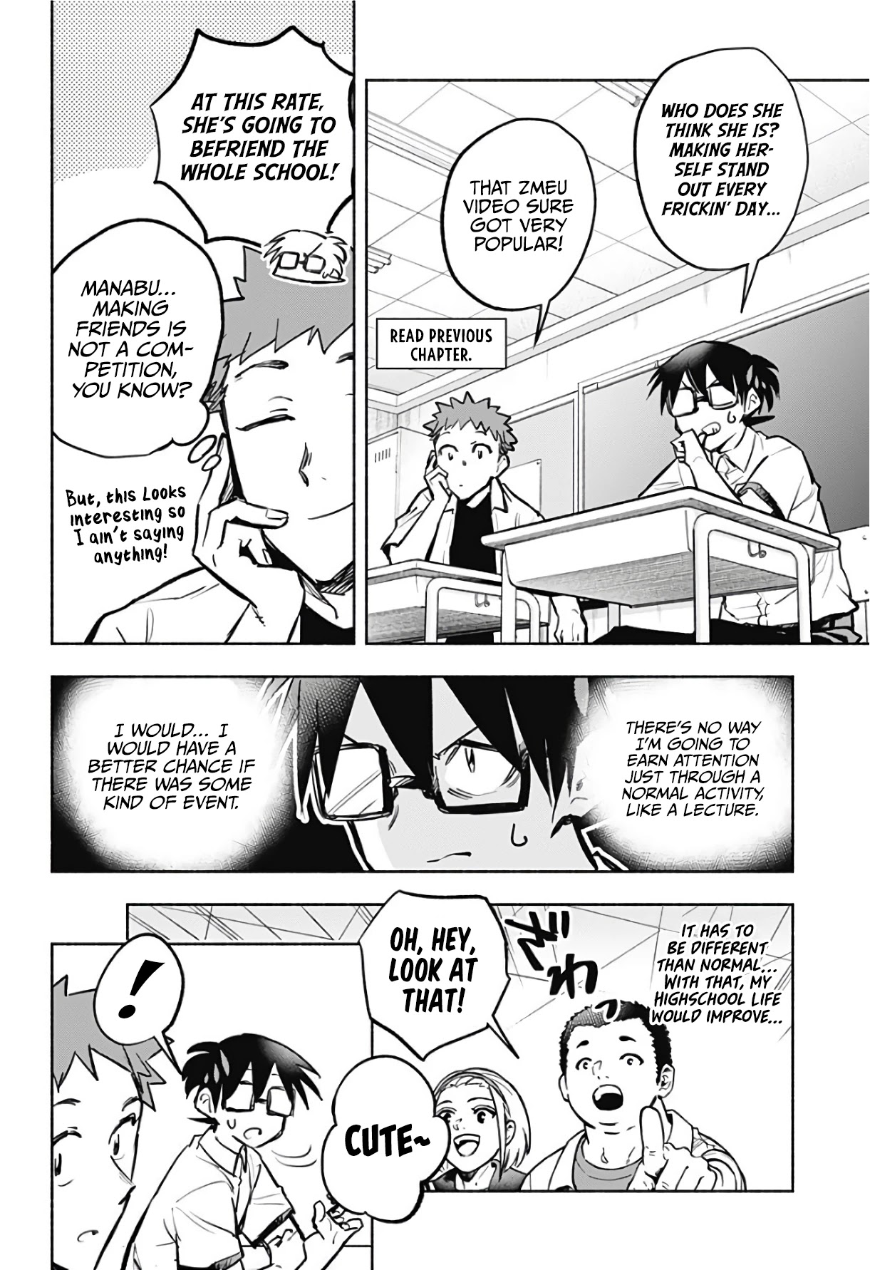 That Dragon (Exchange) Student Stands Out More Than Me Chapter 6 page 3 - Chapter 6: I also want to be a Beloved Lost Puppy!