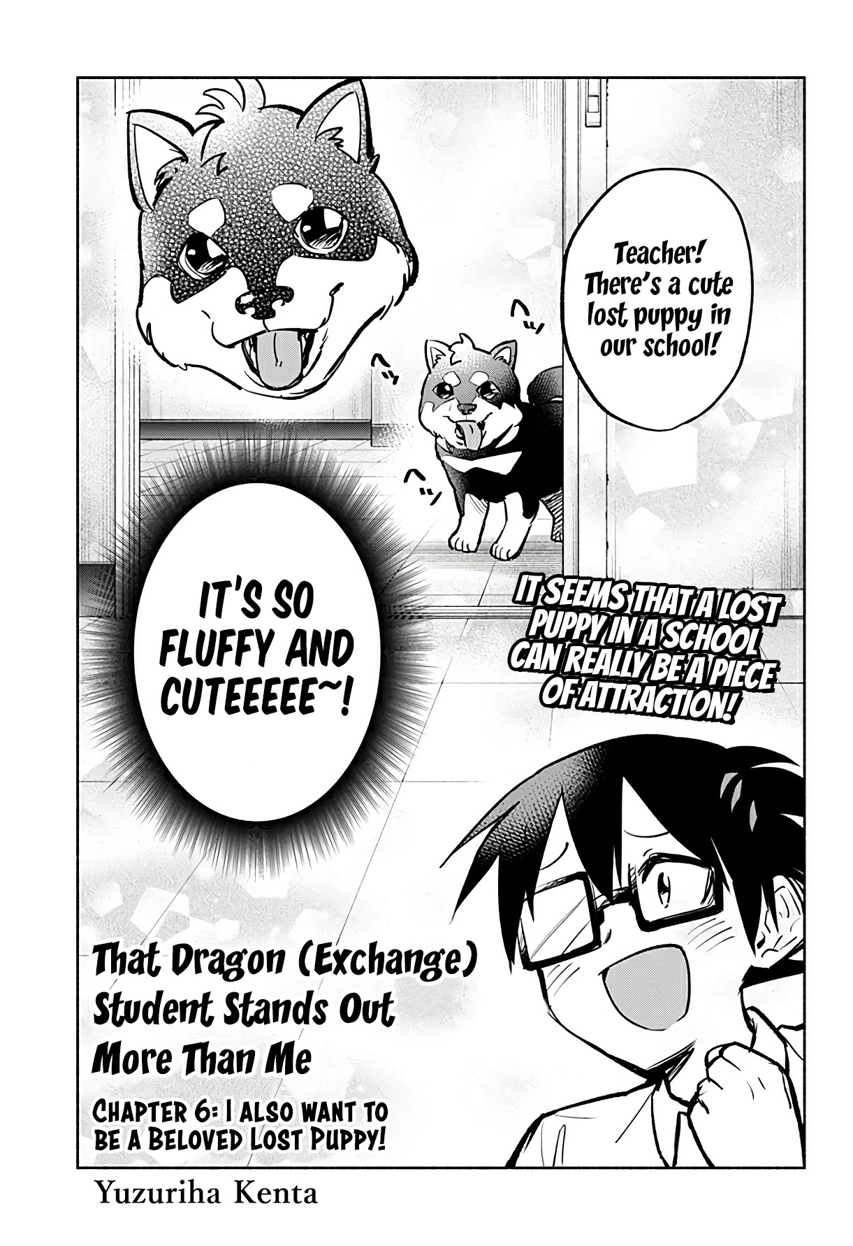 That Dragon (Exchange) Student Stands Out More Than Me Chapter 6 page 4 - Chapter 6: I also want to be a Beloved Lost Puppy!