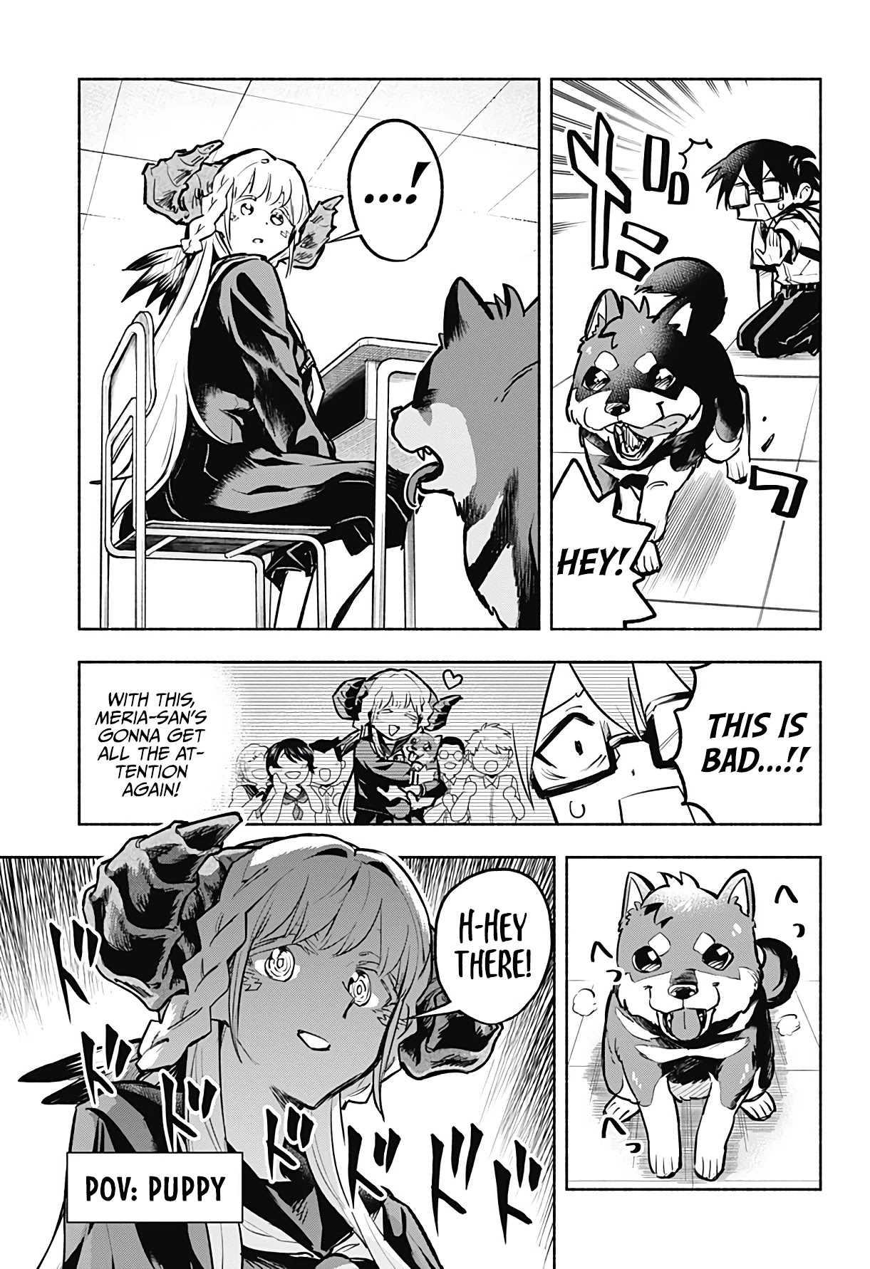 That Dragon (Exchange) Student Stands Out More Than Me Chapter 6 page 6 - Chapter 6: I also want to be a Beloved Lost Puppy!