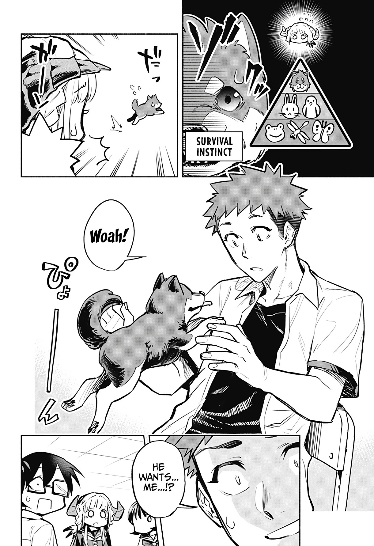 That Dragon (Exchange) Student Stands Out More Than Me Chapter 6 page 7 - Chapter 6: I also want to be a Beloved Lost Puppy!