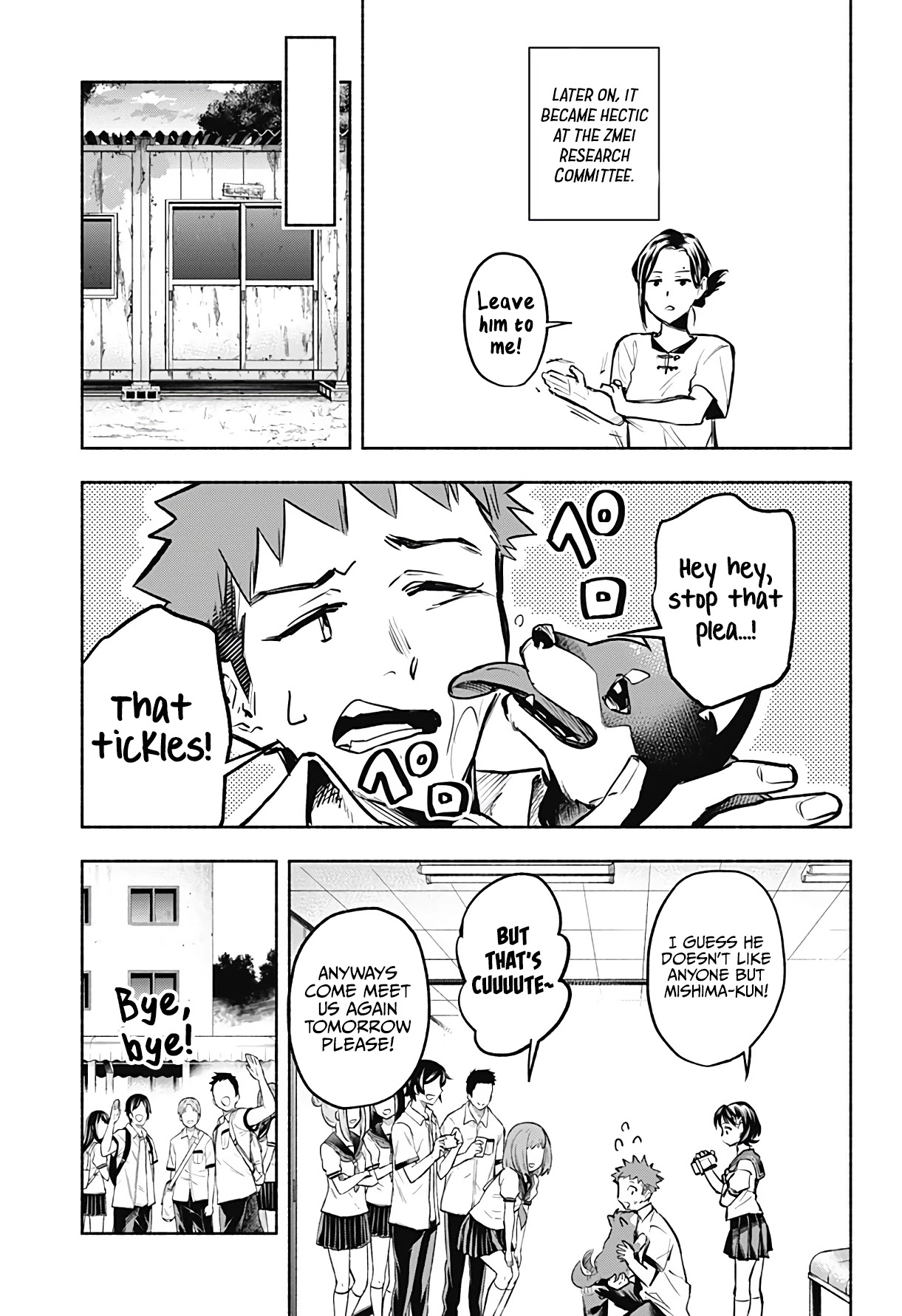 That Dragon (Exchange) Student Stands Out More Than Me Chapter 6 page 8 - Chapter 6: I also want to be a Beloved Lost Puppy!