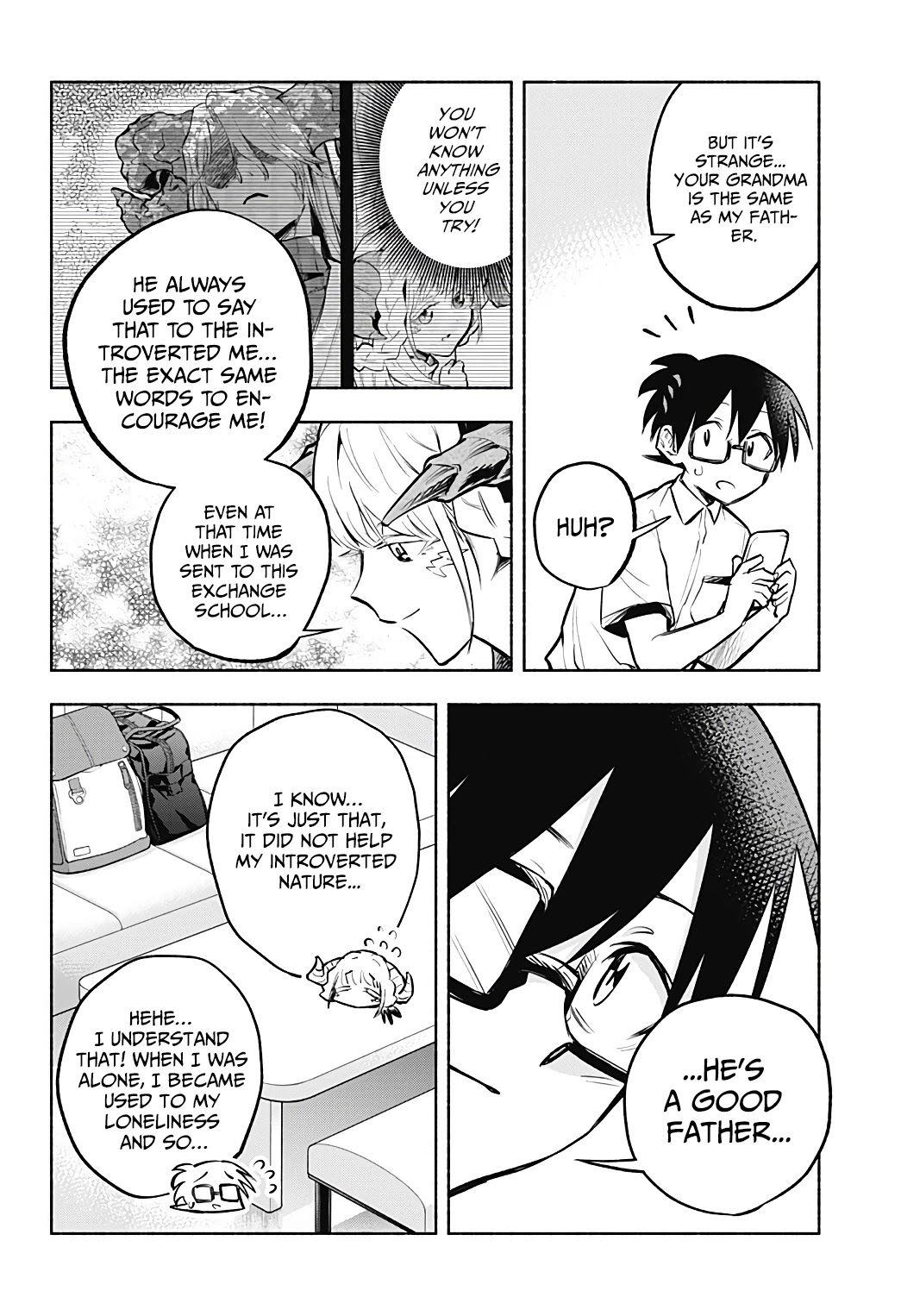 That Dragon (Exchange) Student Stands Out More Than Me Chapter 7 page 11 - Chapter 7