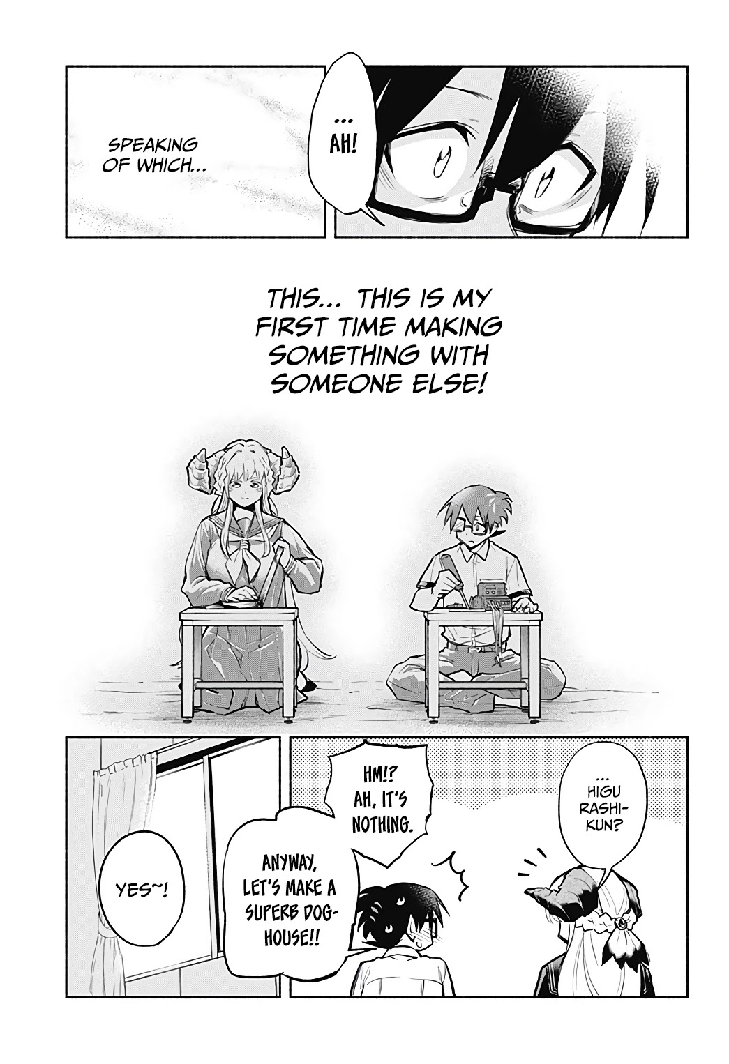 That Dragon (Exchange) Student Stands Out More Than Me Chapter 7 page 12 - Chapter 7