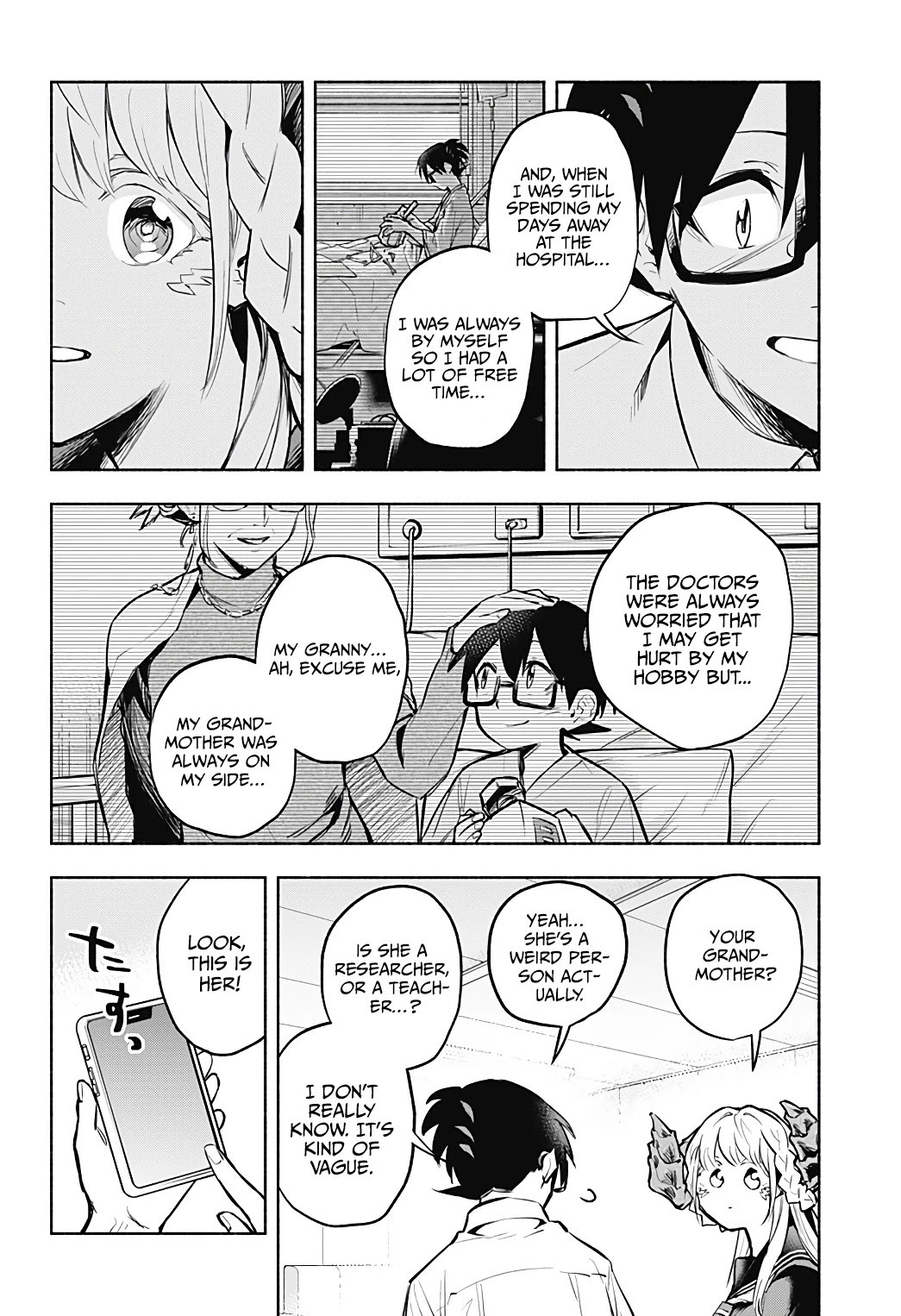 That Dragon (Exchange) Student Stands Out More Than Me Chapter 7 page 9 - Chapter 7
