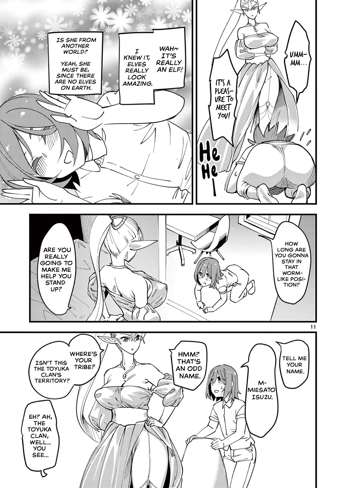 That Elf is My Queen! Chapter 1 page 15 - Chapter 1: Episode 1. Behold, The Queen of Elves!