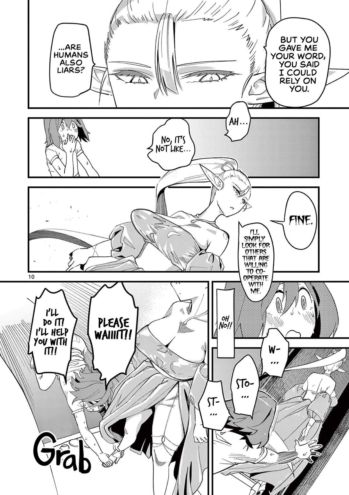 That Elf is My Queen! Chapter 2 page 10 - Chapter 2: Episode 2. The Introduction of Elves and Sadomasochism!