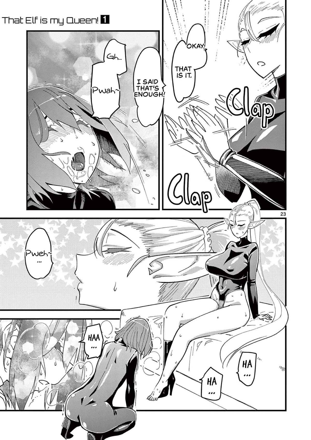 That Elf is My Queen! Chapter 2 page 23 - Chapter 2: Episode 2. The Introduction of Elves and Sadomasochism!