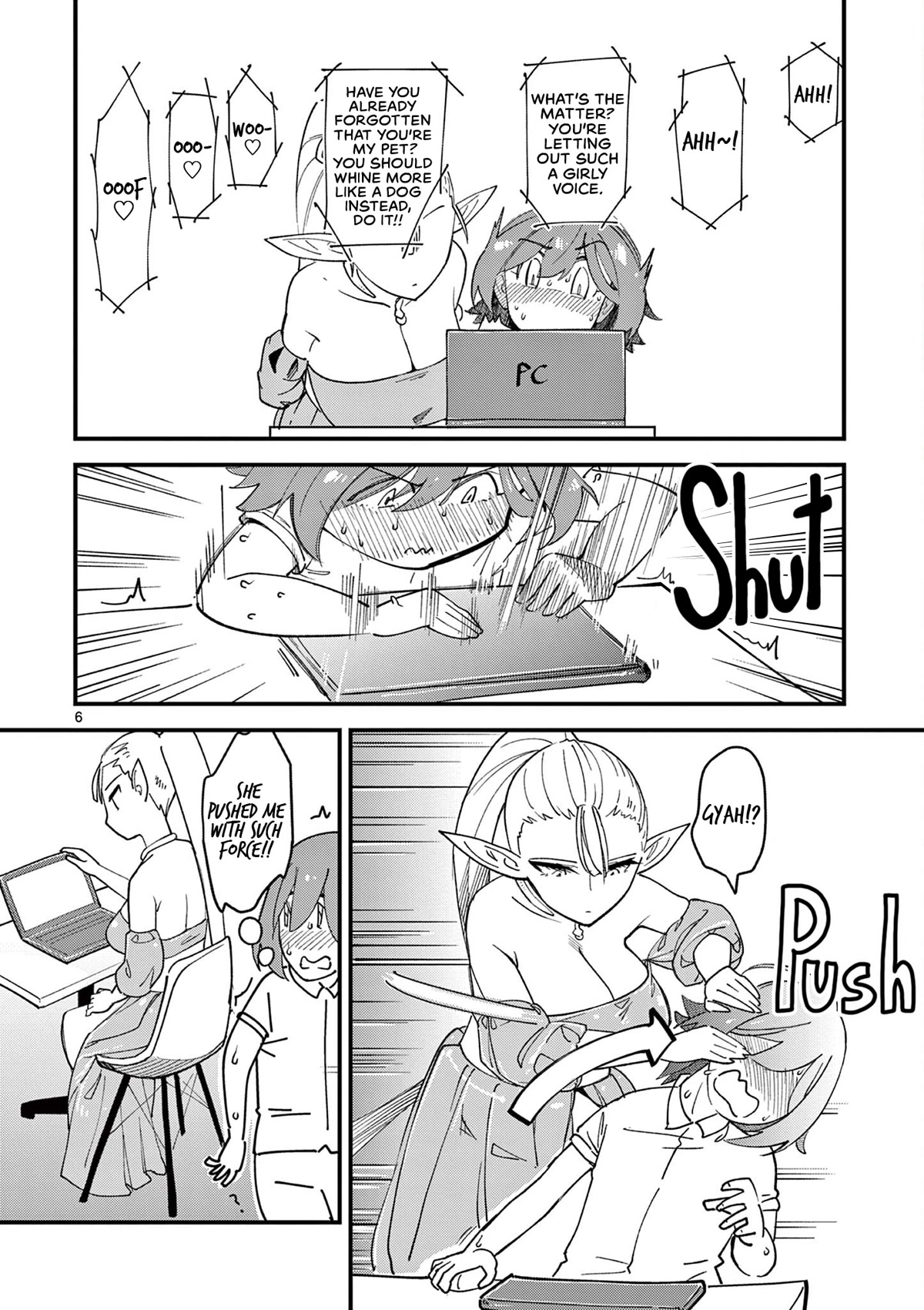 That Elf is My Queen! Chapter 2 page 6 - Chapter 2: Episode 2. The Introduction of Elves and Sadomasochism!