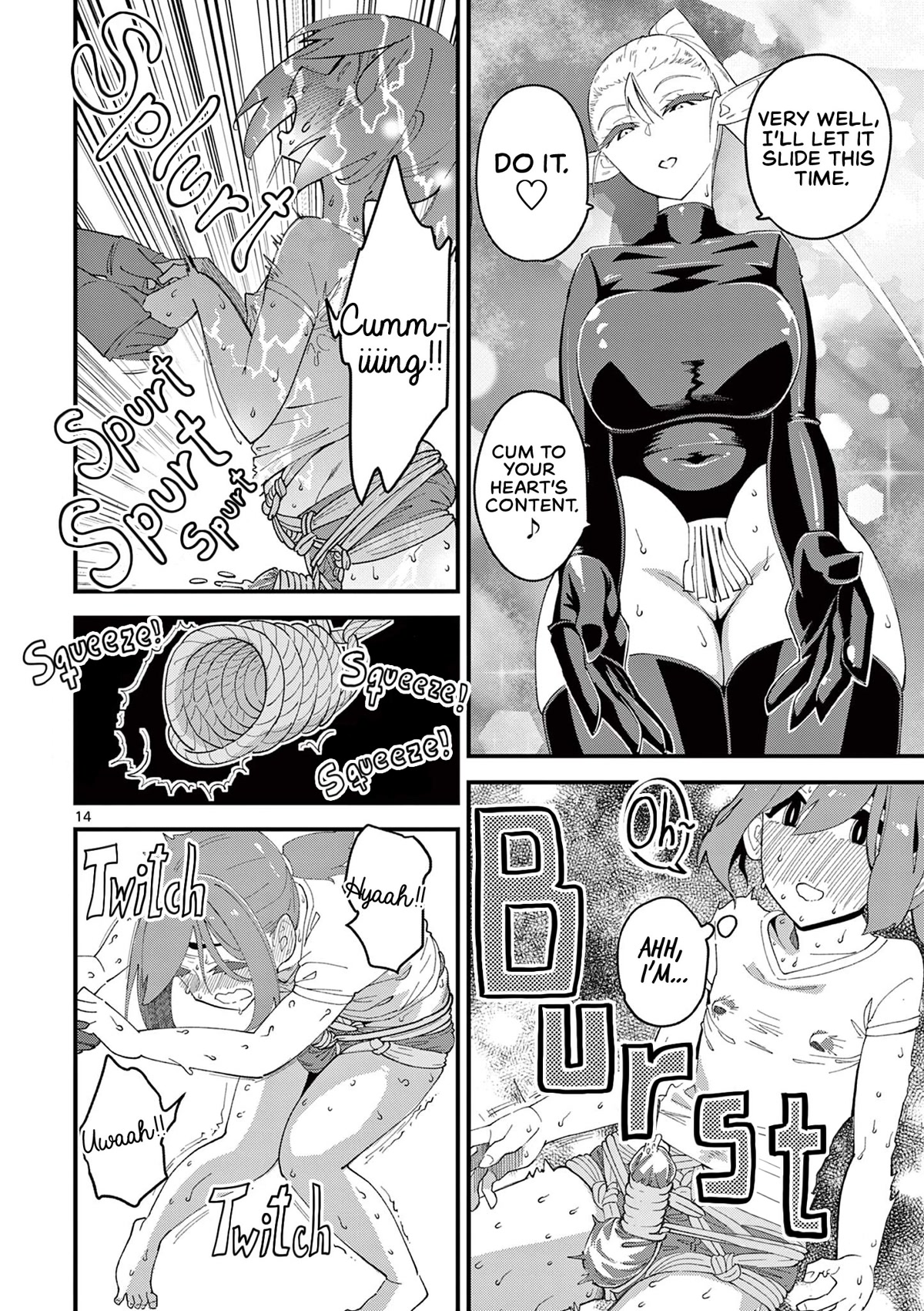 That Elf is My Queen! Chapter 4 page 14 - Chapter 4: Episode 4. The Joys of Elves and Restraint Play!