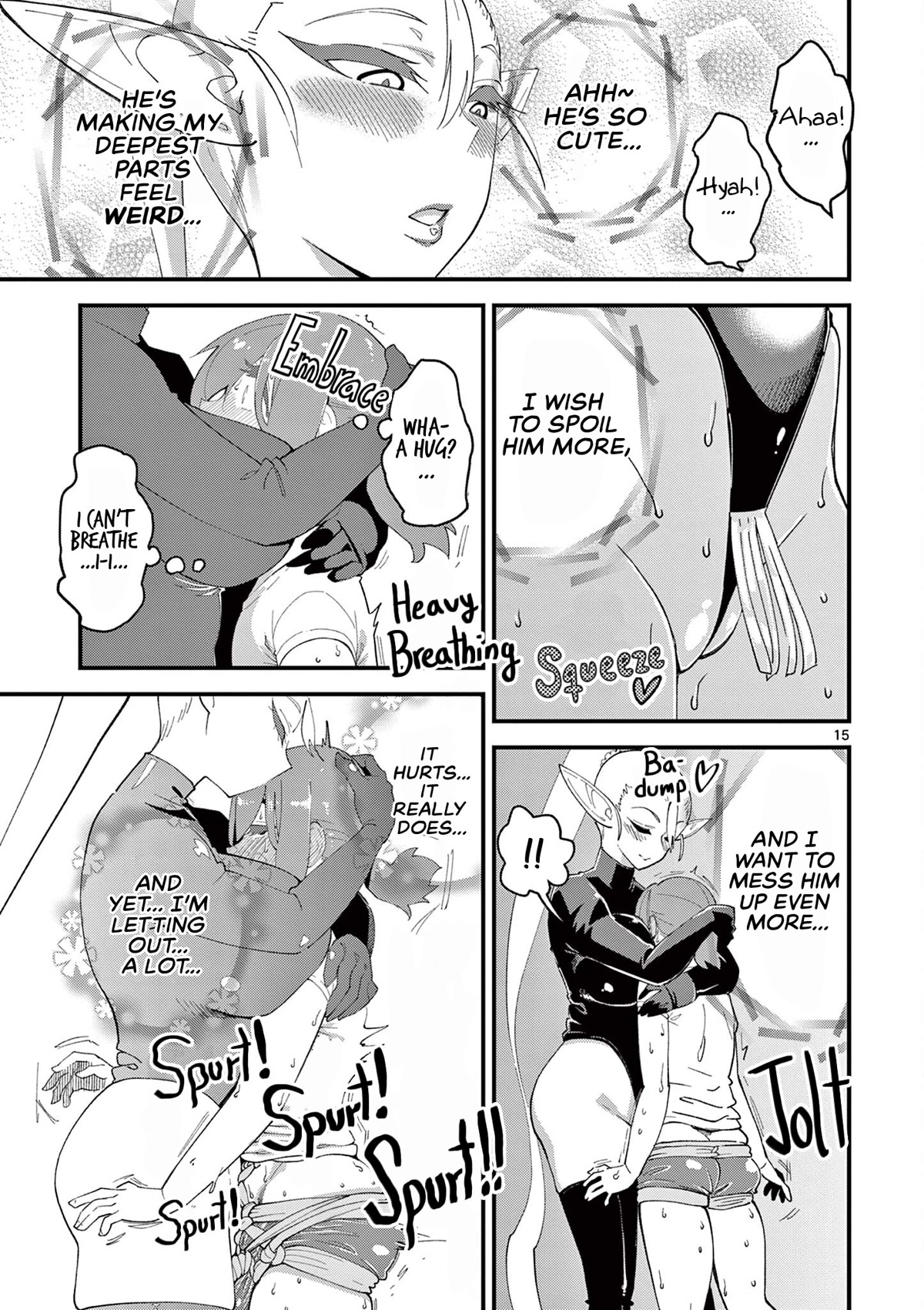 That Elf is My Queen! Chapter 4 page 15 - Chapter 4: Episode 4. The Joys of Elves and Restraint Play!