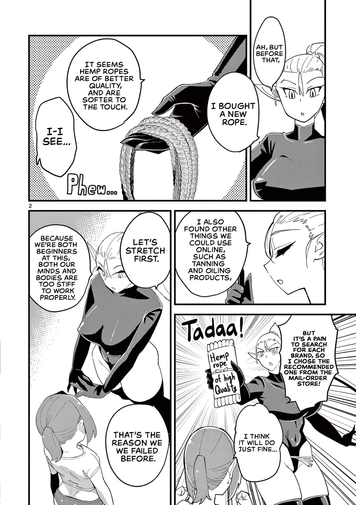 That Elf is My Queen! Chapter 4 page 2 - Chapter 4: Episode 4. The Joys of Elves and Restraint Play!