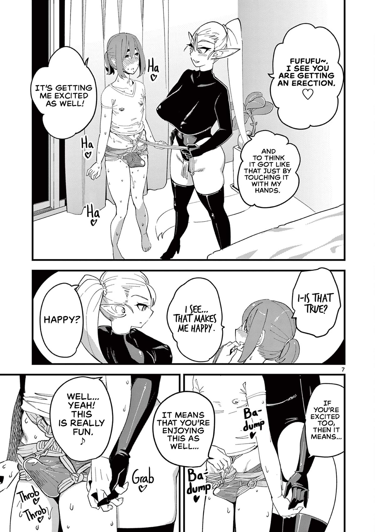 That Elf is My Queen! Chapter 4 page 7 - Chapter 4: Episode 4. The Joys of Elves and Restraint Play!