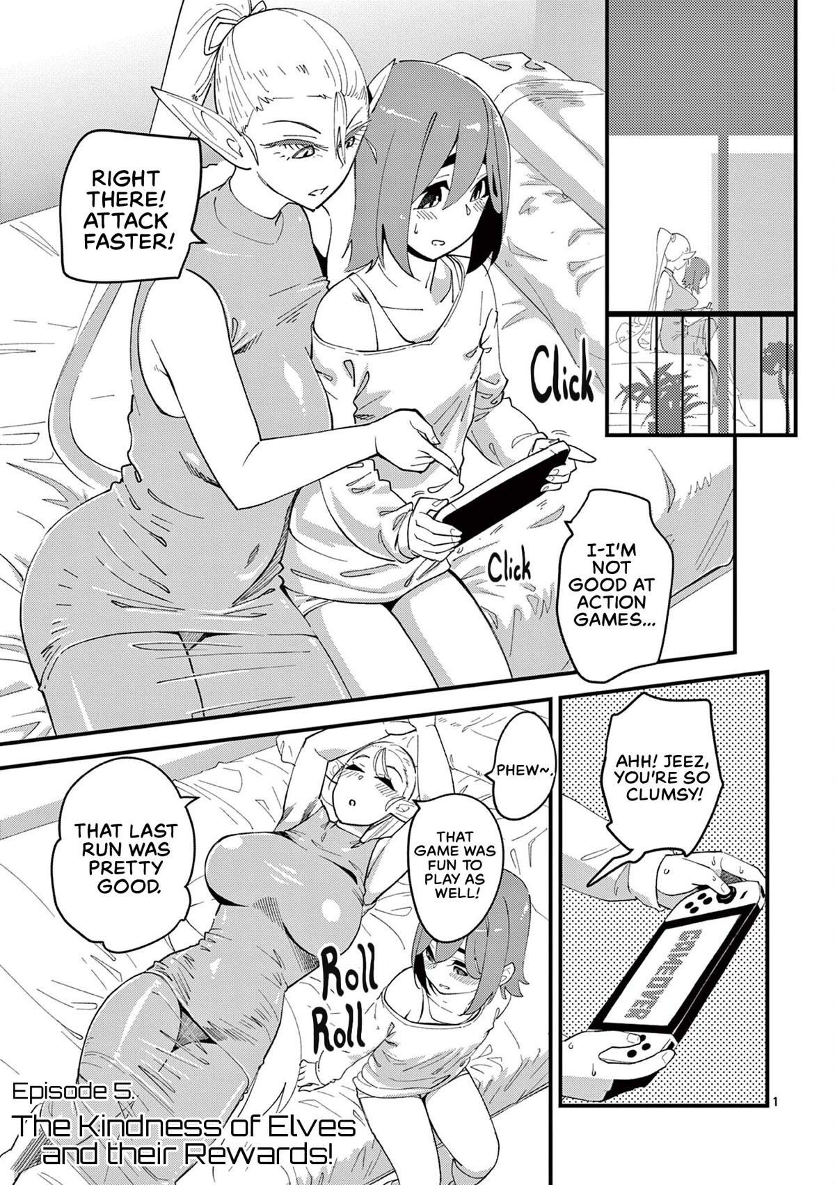 That Elf is My Queen! Chapter 5 page 1 - Chapter 5: Episode 5. The kindness of Elves and their Rewards!