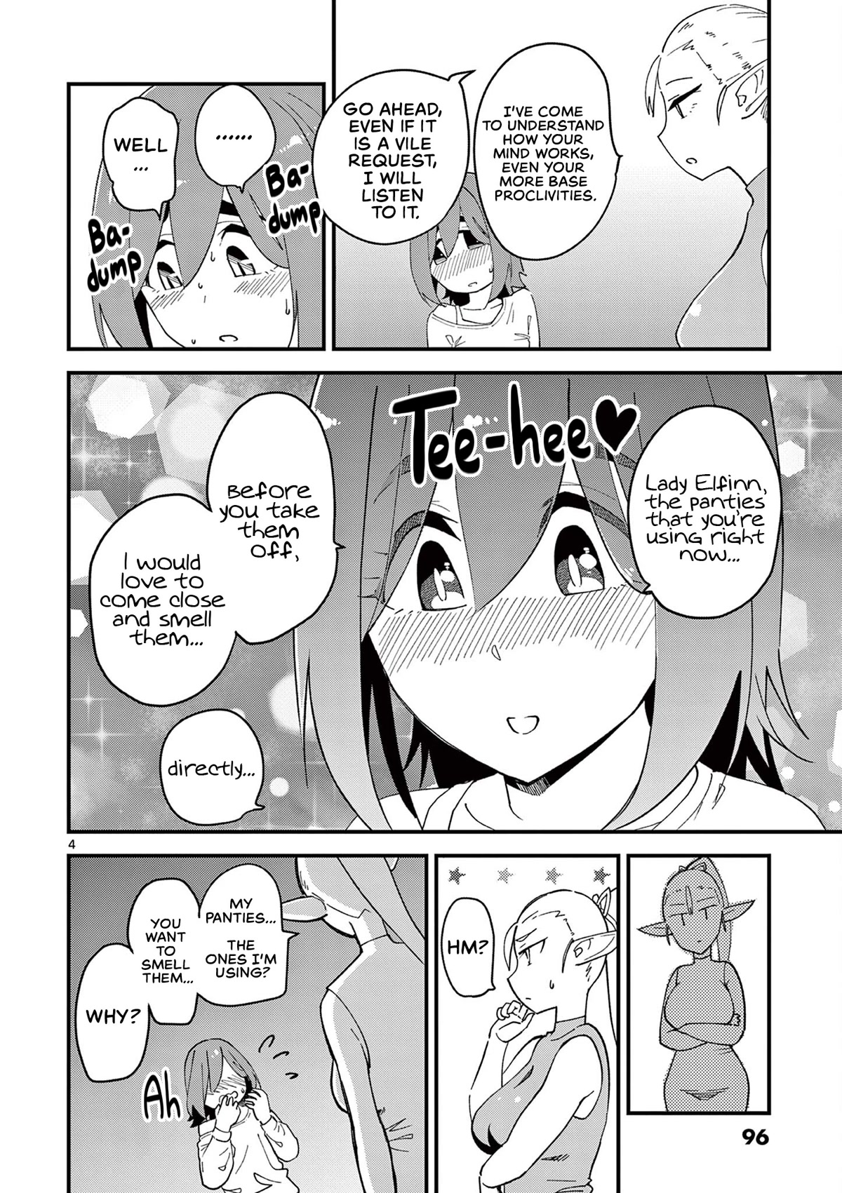 That Elf is My Queen! Chapter 5 page 4 - Chapter 5: Episode 5. The kindness of Elves and their Rewards!