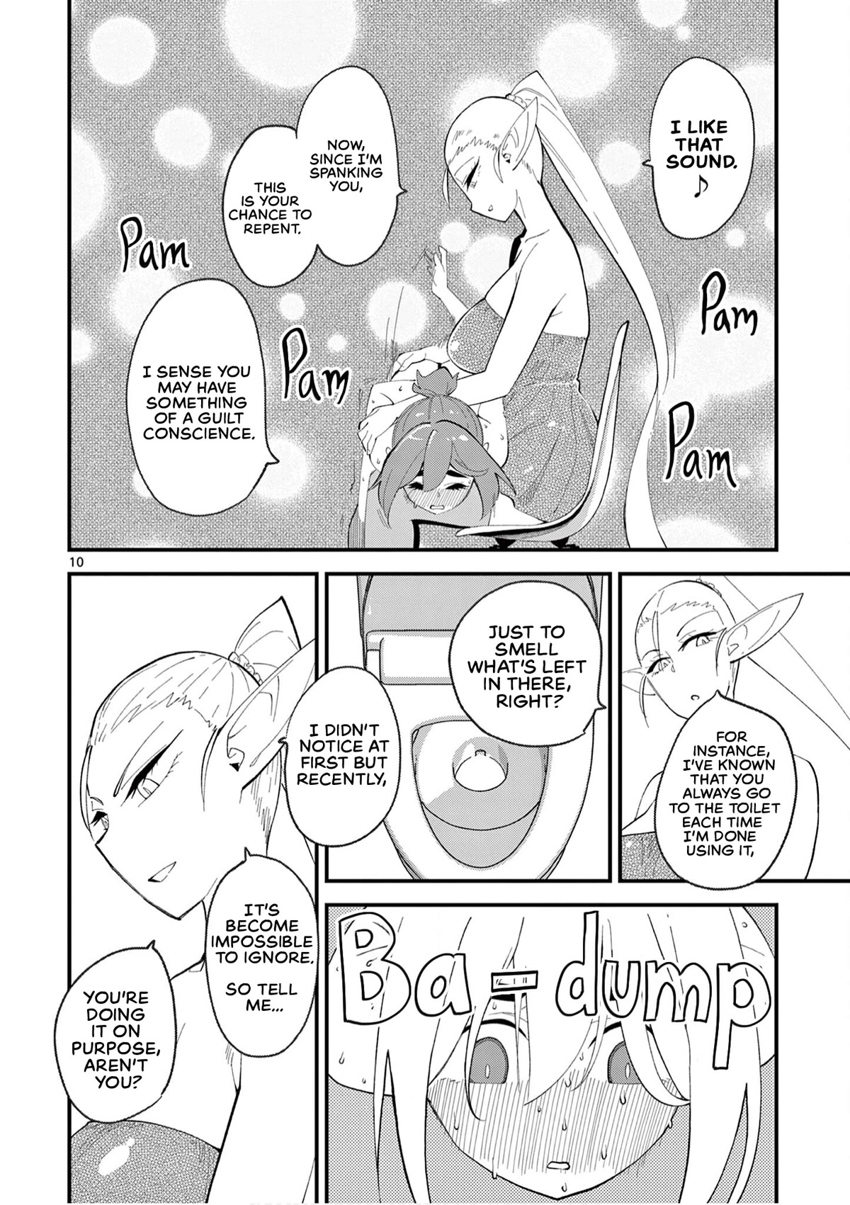 That Elf is My Queen! Chapter 6 page 10 - Chapter 6: Episode 6. The Scolding of Elves while Roleplaying!