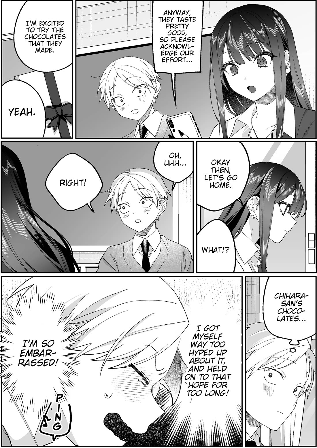 That Girl Is Cute... But Dangerous? Chapter 100 page 7 - Chapter 100: Are those true love chocolates, Chihara-san?