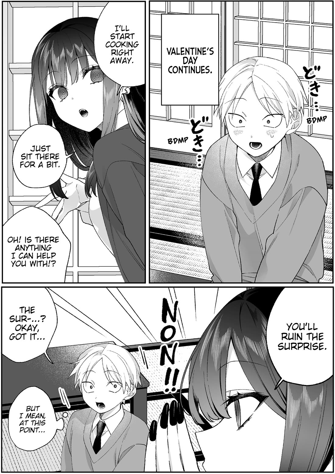 That Girl Is Cute... But Dangerous? Chapter 101 page 1 - Chapter 101: Are those true love chocolates, Chihara-san? 2
