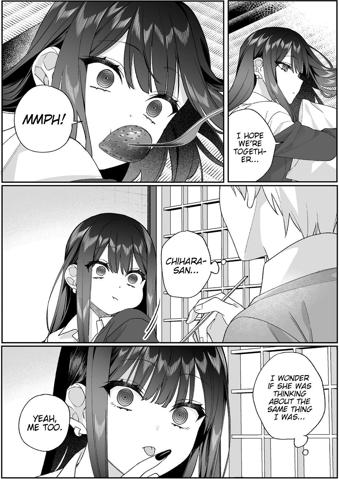 That Girl Is Cute... But Dangerous? Chapter 101 page 9 - Chapter 101: Are those true love chocolates, Chihara-san? 2