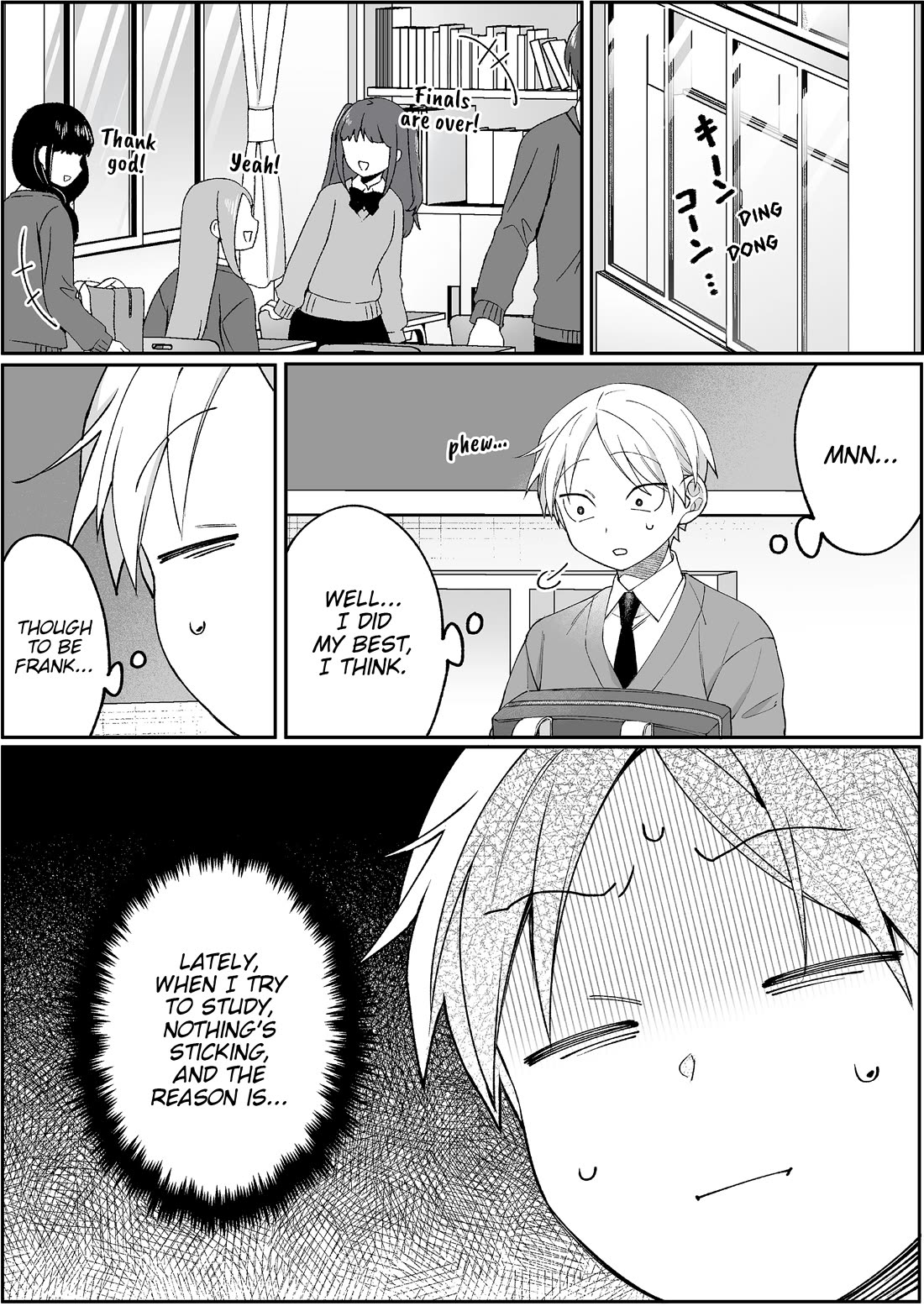 That Girl Is Cute... But Dangerous? Chapter 102 page 1 - Chapter 102: Are you giving it another shot, Chihara-san?