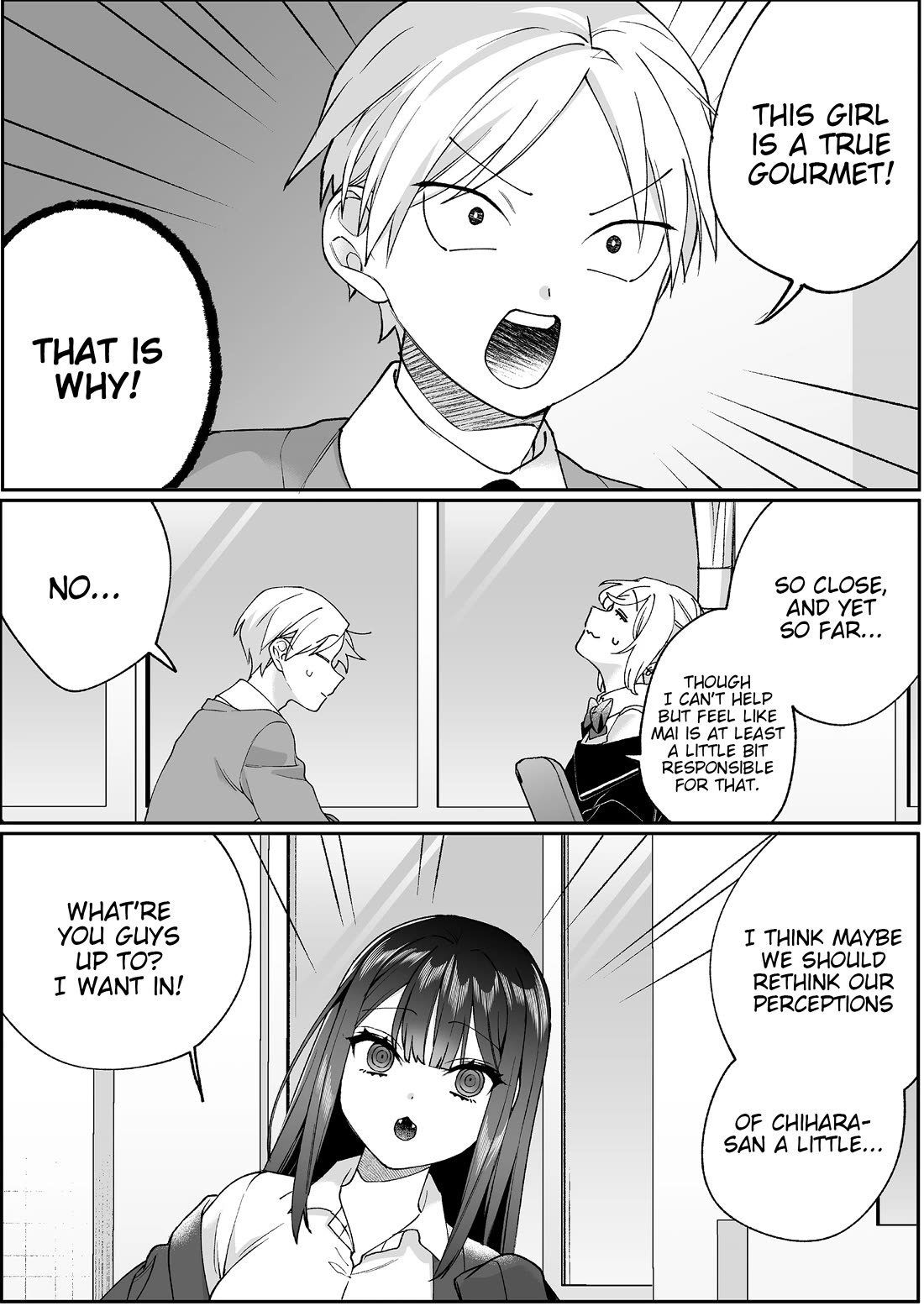 That Girl Is Cute... But Dangerous? Chapter 105 page 10 - Chapter 105: What do you mean by "when it's time to step up", Chihara-san?