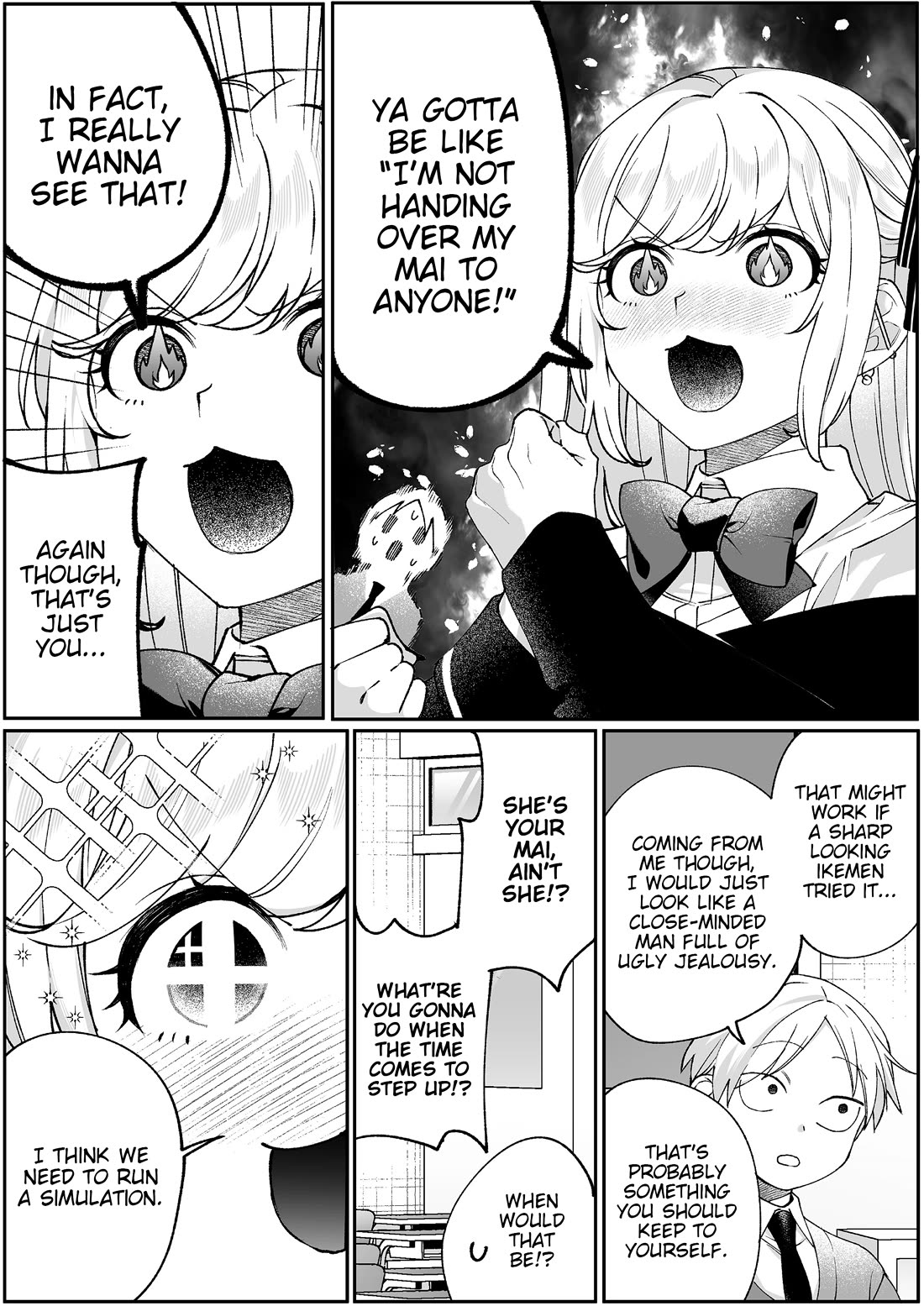 That Girl Is Cute... But Dangerous? Chapter 105 page 6 - Chapter 105: What do you mean by "when it's time to step up", Chihara-san?