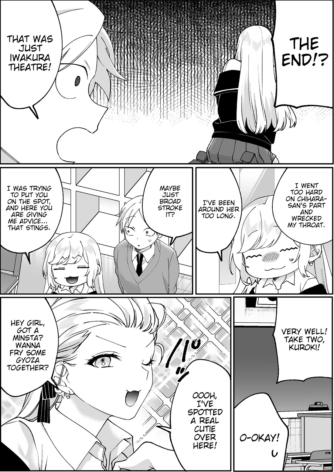 That Girl Is Cute... But Dangerous? Chapter 105 page 8 - Chapter 105: What do you mean by "when it's time to step up", Chihara-san?