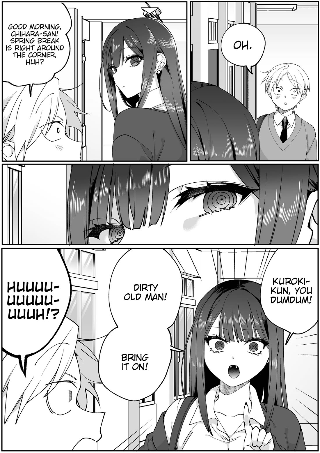 That Girl Is Cute... But Dangerous? Chapter 106 page 1 - Chapter 106: Are you looking for a fight, Chihara-san?