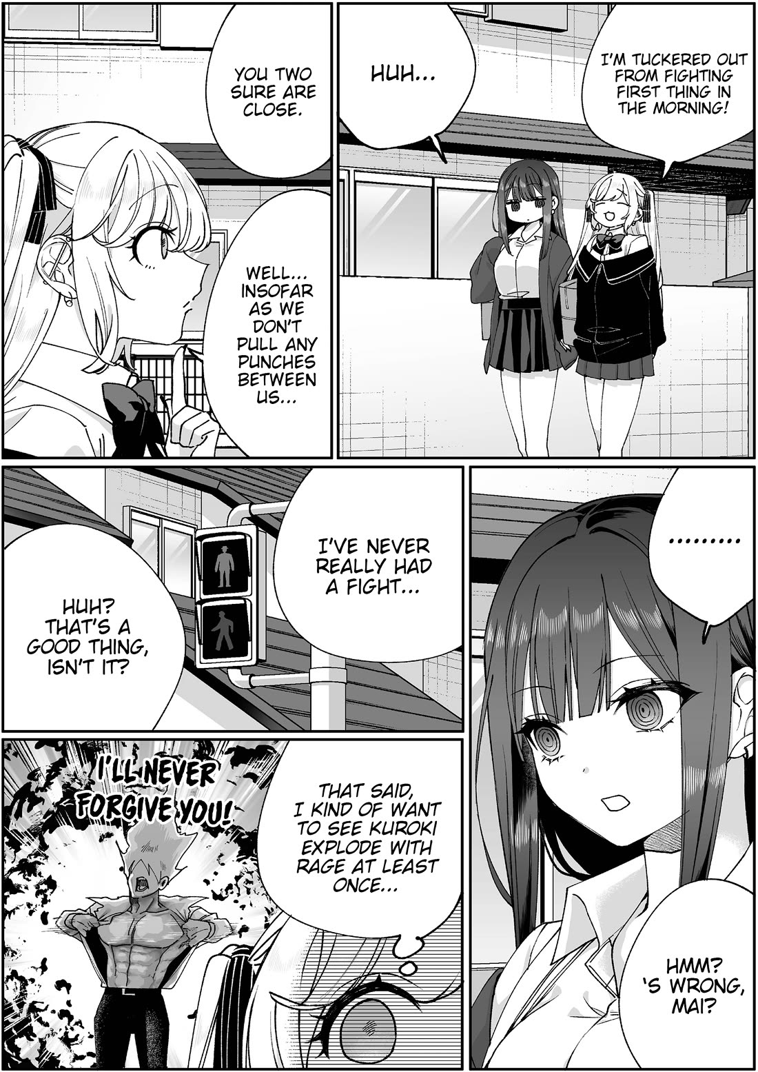 That Girl Is Cute... But Dangerous? Chapter 106 page 4 - Chapter 106: Are you looking for a fight, Chihara-san?