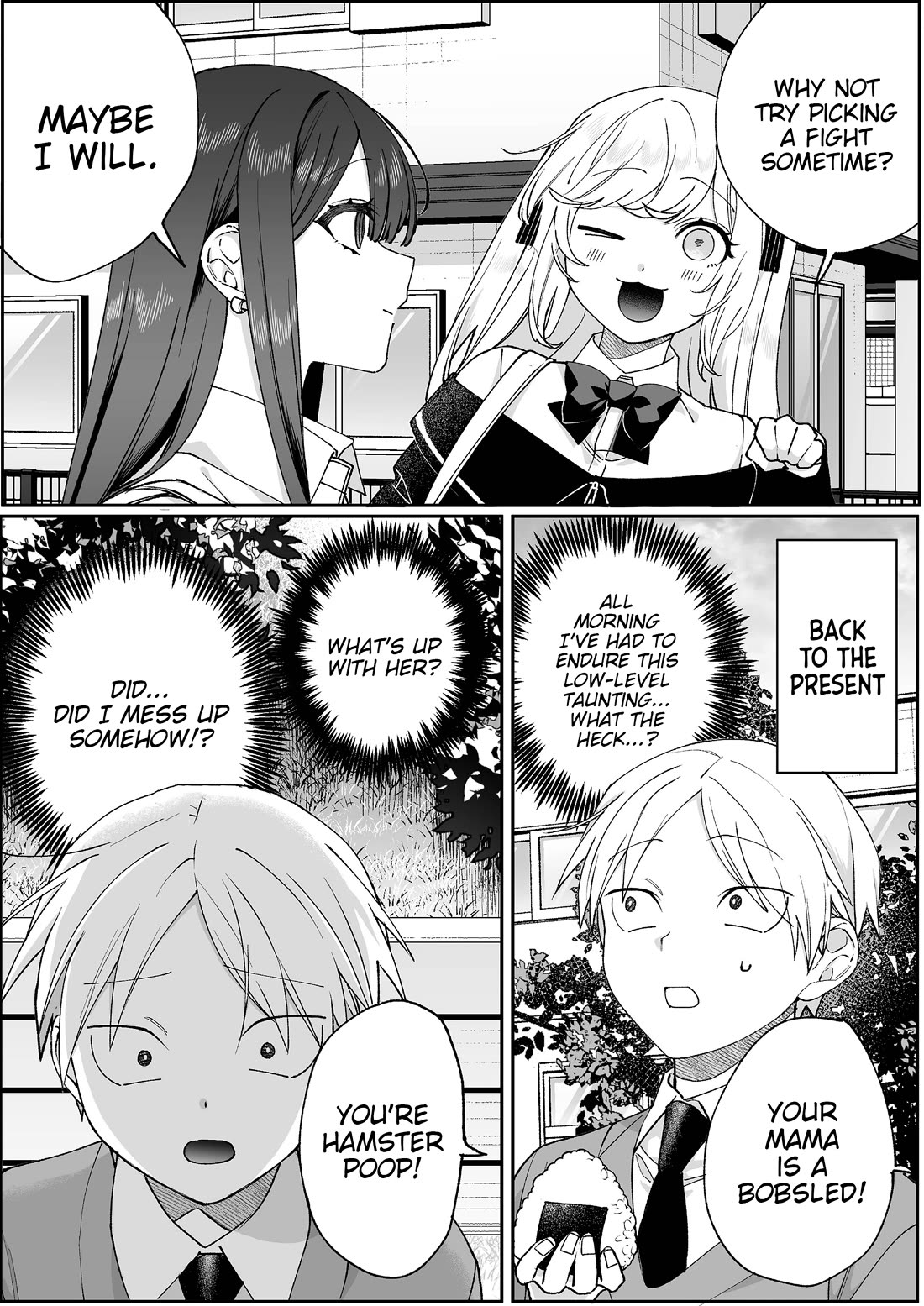 That Girl Is Cute... But Dangerous? Chapter 106 page 5 - Chapter 106: Are you looking for a fight, Chihara-san?