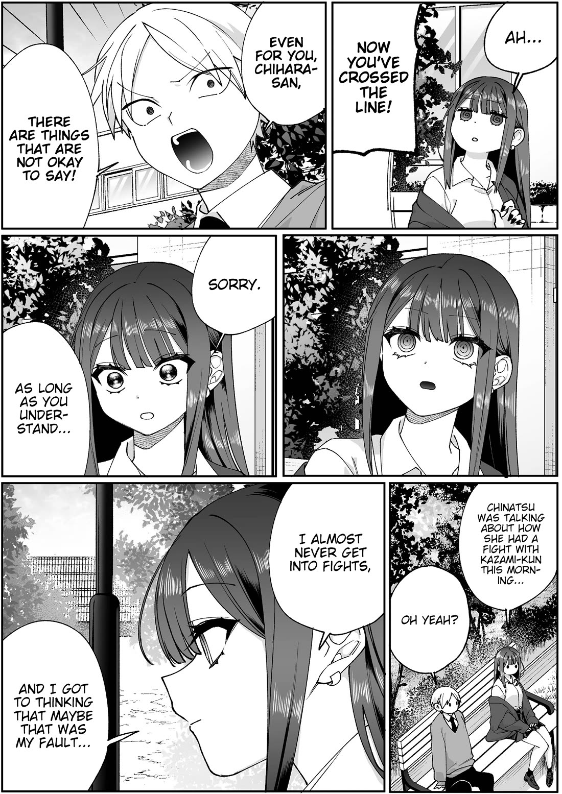 That Girl Is Cute... But Dangerous? Chapter 106 page 6 - Chapter 106: Are you looking for a fight, Chihara-san?