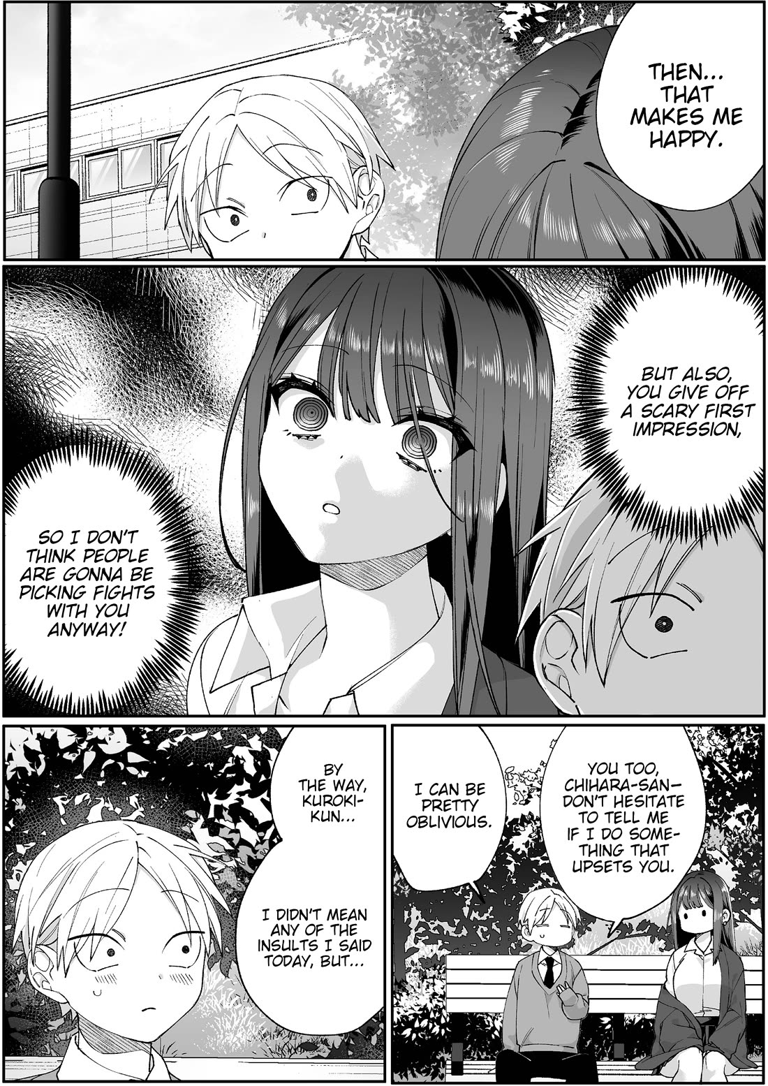 That Girl Is Cute... But Dangerous? Chapter 106 page 9 - Chapter 106: Are you looking for a fight, Chihara-san?