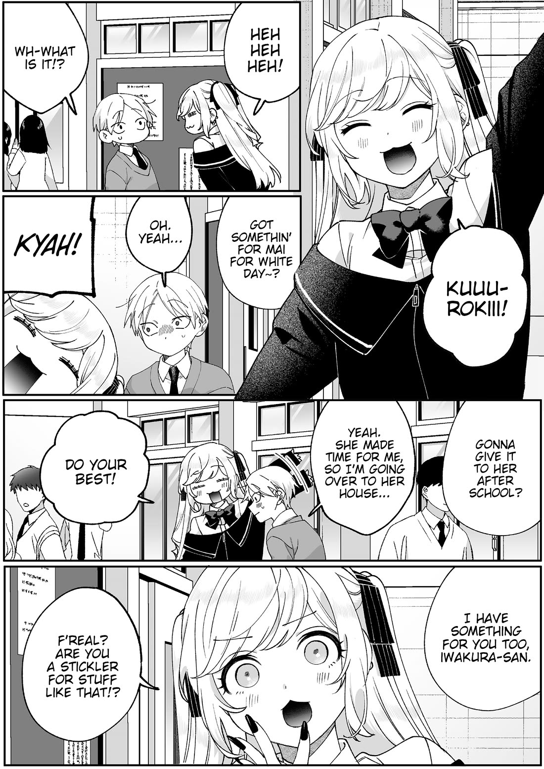 That Girl Is Cute... But Dangerous? Chapter 107 page 1 - Chapter 107: Is it White Day, Chihara-san?