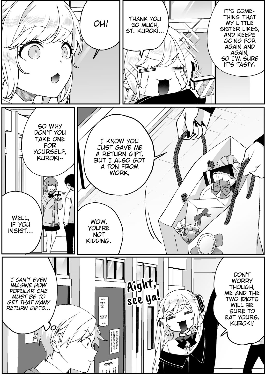 That Girl Is Cute... But Dangerous? Chapter 107 page 2 - Chapter 107: Is it White Day, Chihara-san?
