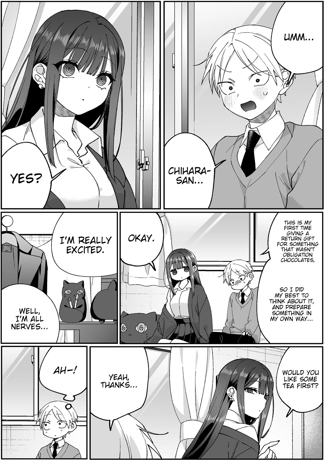 That Girl Is Cute... But Dangerous? Chapter 107 page 4 - Chapter 107: Is it White Day, Chihara-san?
