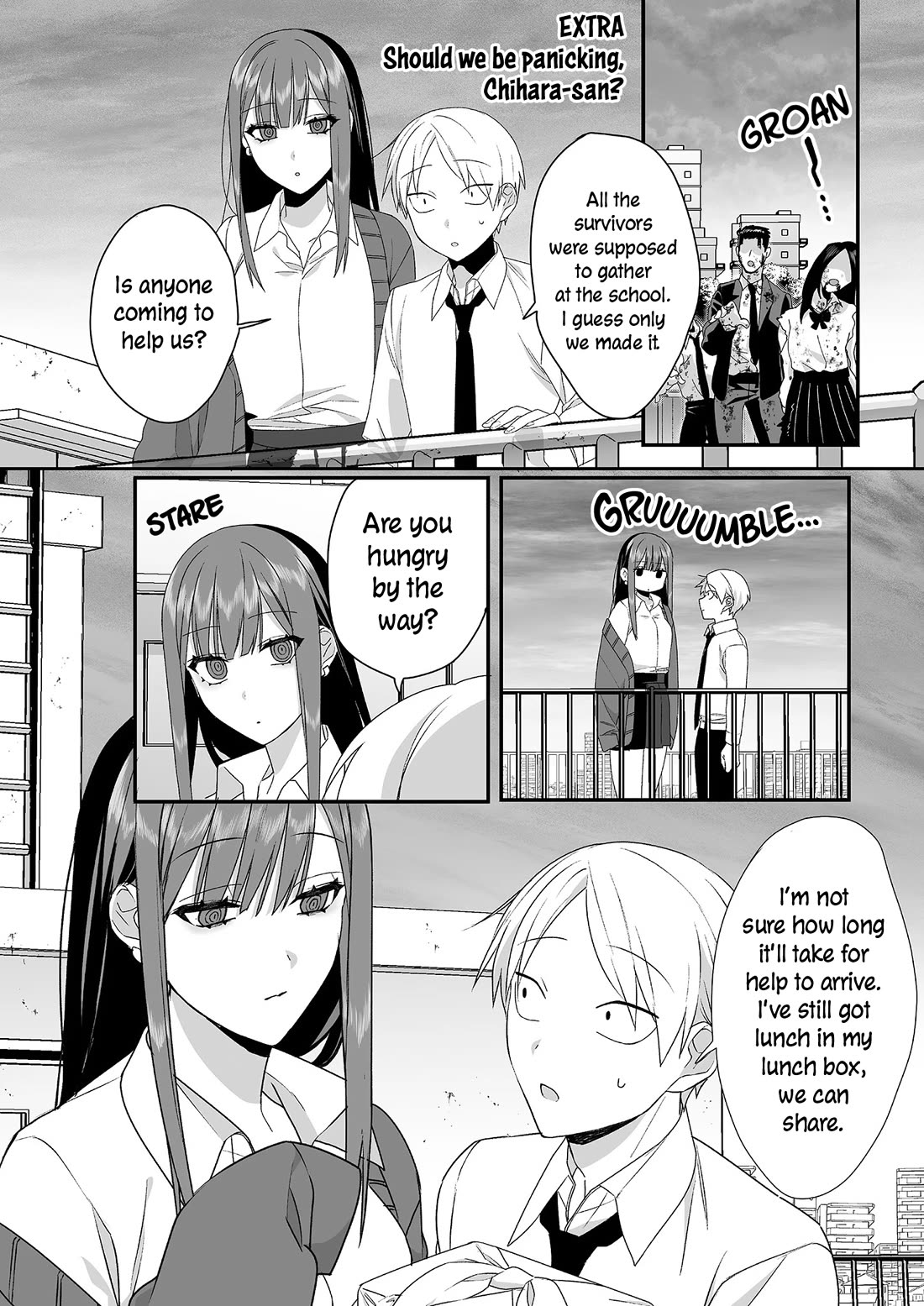That Girl Is Cute... But Dangerous? Chapter 19.5 page 1 - Chapter 19.5: EXTRA - Should we be panicking, Chihara-san?