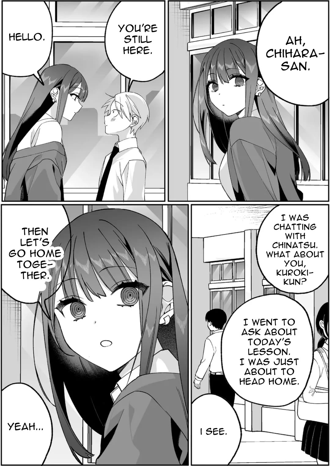 That Girl Is Cute... But Dangerous? Chapter 82 page 10 - Chapter 82: What's With That Pose, Chihara-san?