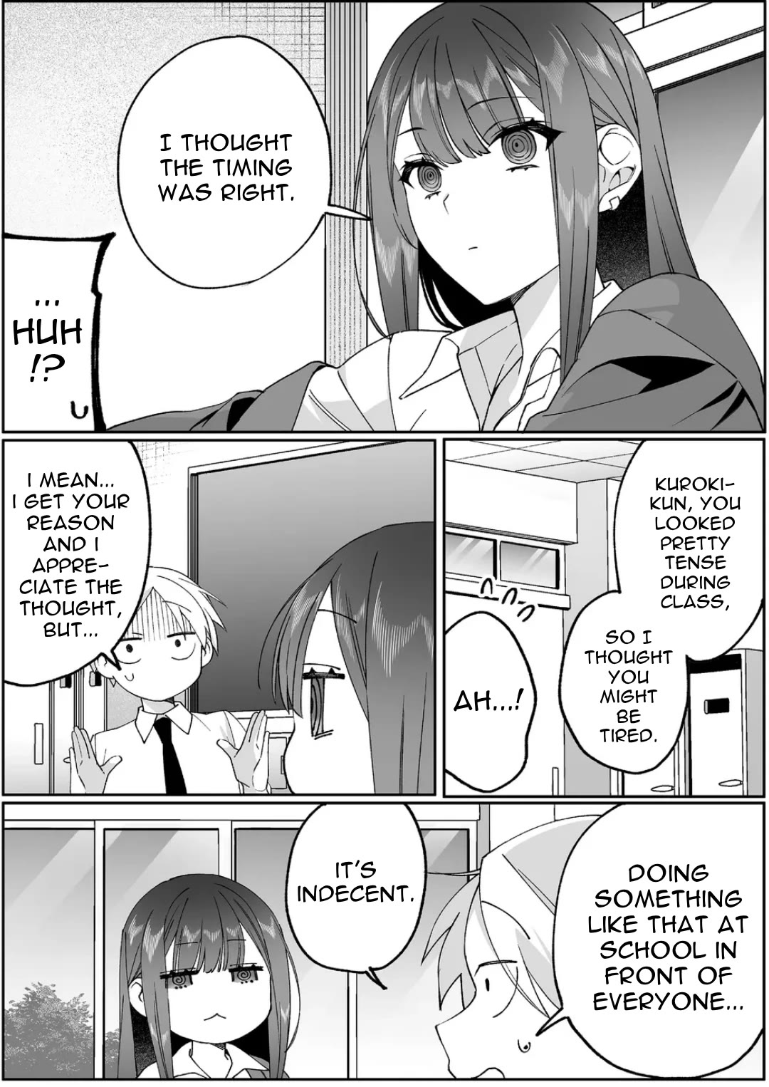 That Girl Is Cute... But Dangerous? Chapter 82 page 3 - Chapter 82: What's With That Pose, Chihara-san?