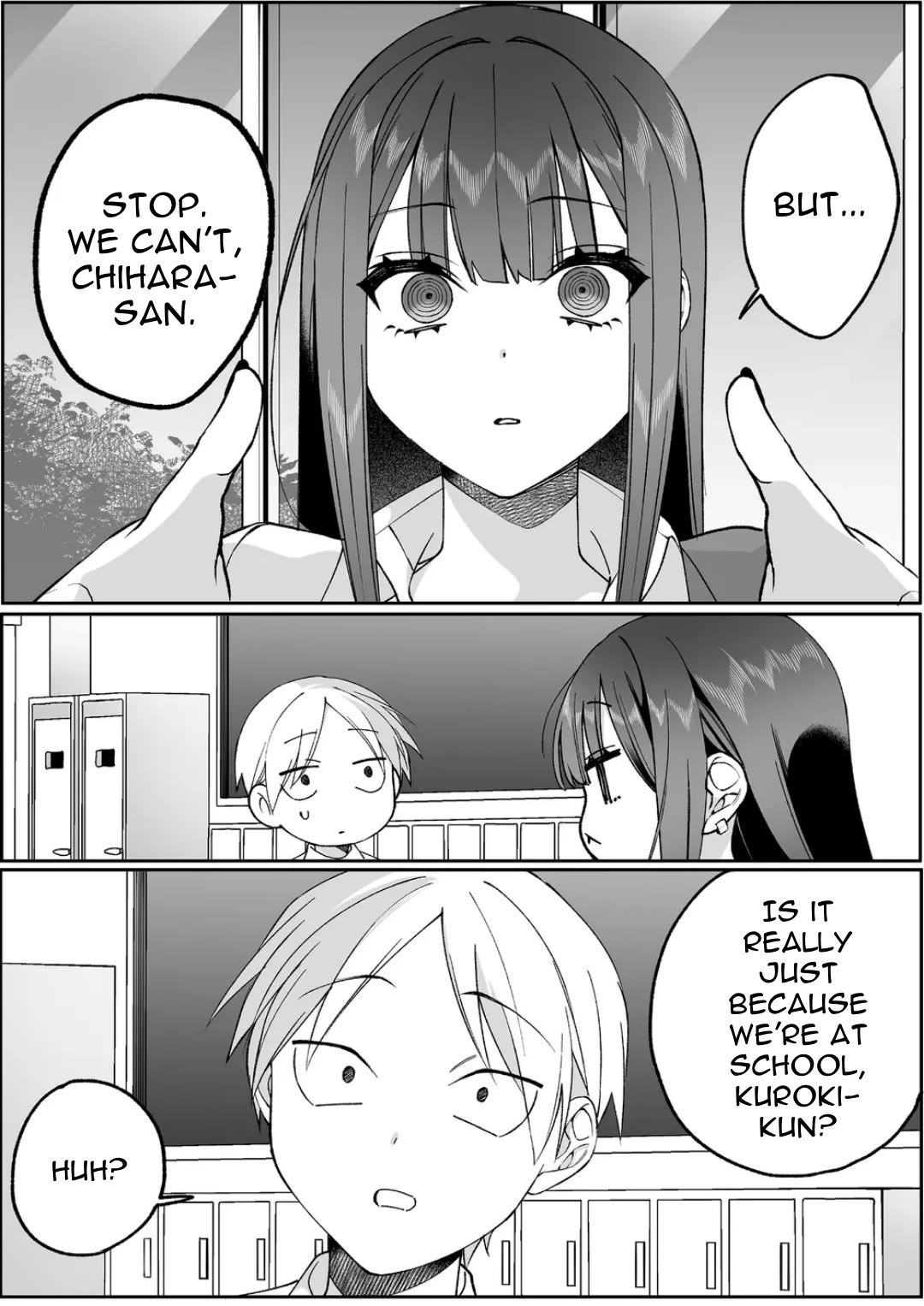 That Girl Is Cute... But Dangerous? Chapter 82 page 4 - Chapter 82: What's With That Pose, Chihara-san?