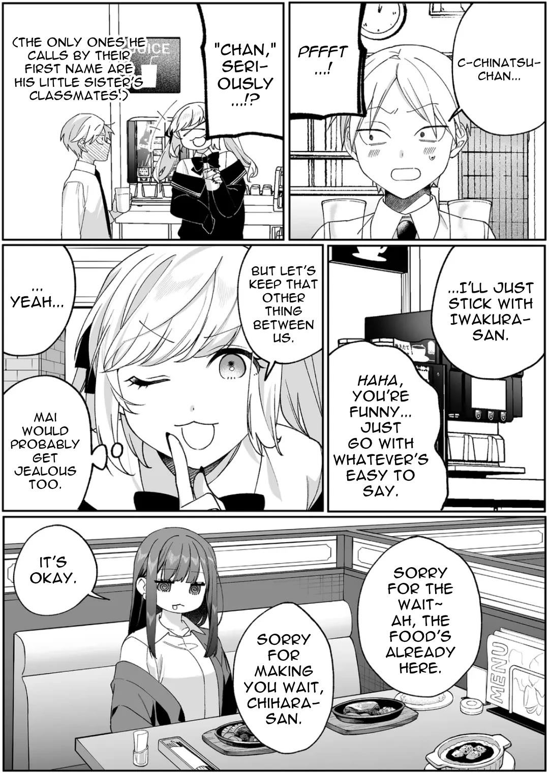 That Girl Is Cute... But Dangerous? Chapter 83 page 4 - Chapter 83: Are You Two Dating, Chihara-san?