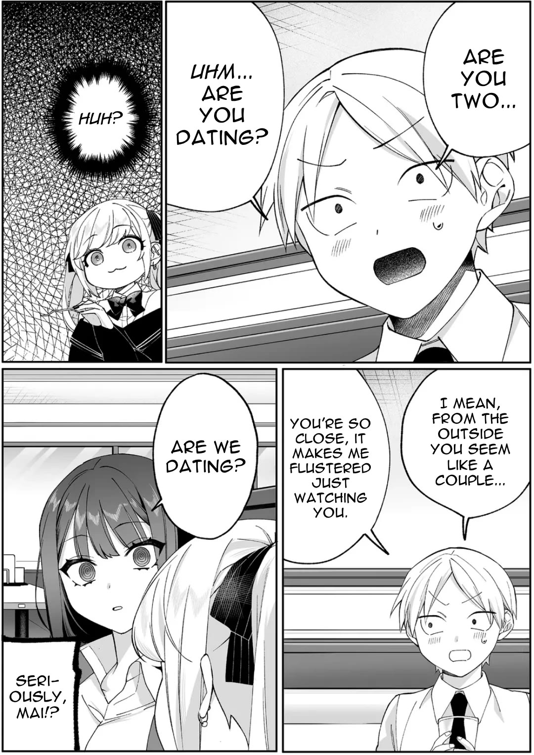 That Girl Is Cute... But Dangerous? Chapter 83 page 6 - Chapter 83: Are You Two Dating, Chihara-san?
