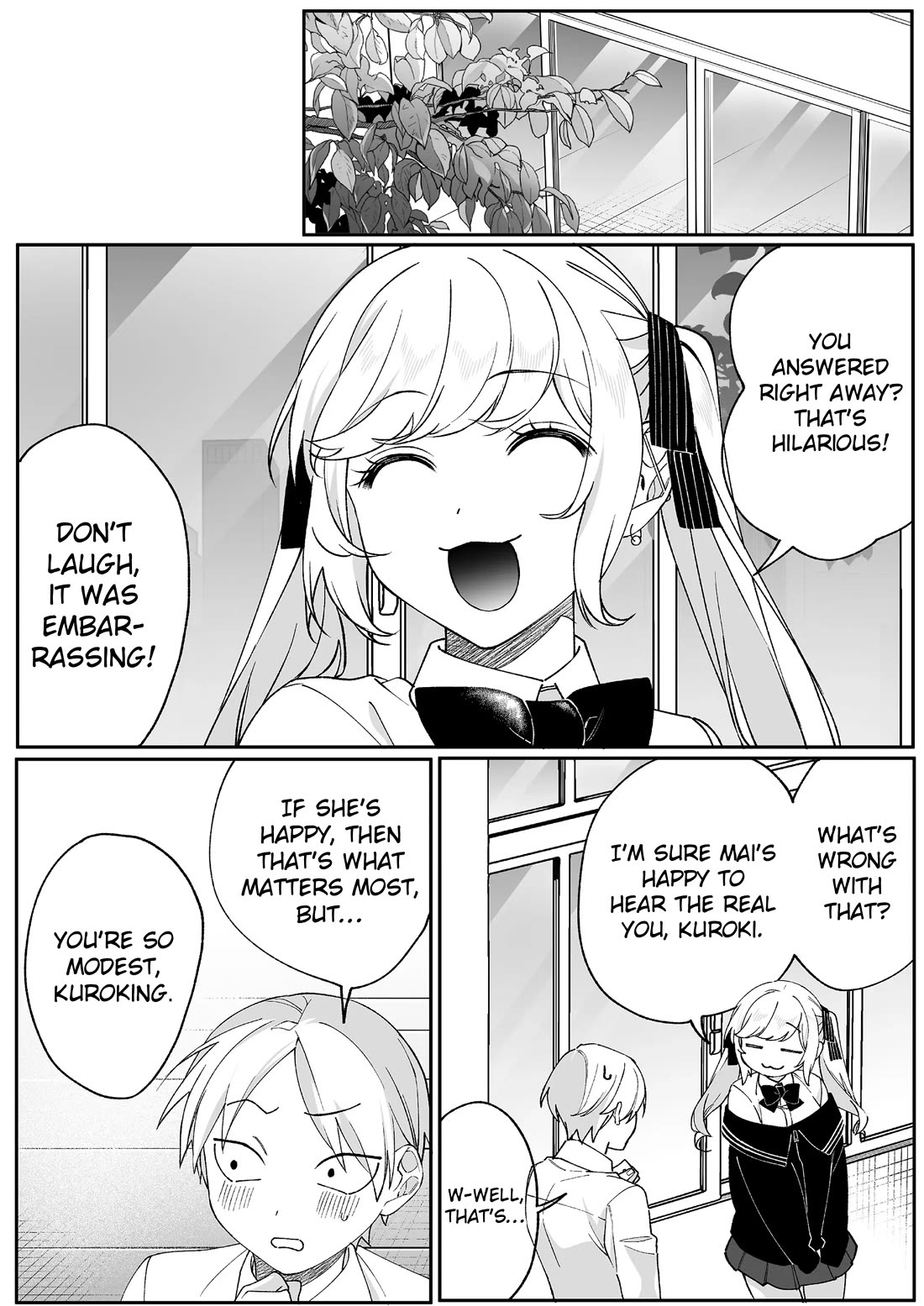 That Girl Is Cute... But Dangerous? Chapter 85 page 2 - Chapter 85: Did You Just Eavesdrop, Chihara-san?