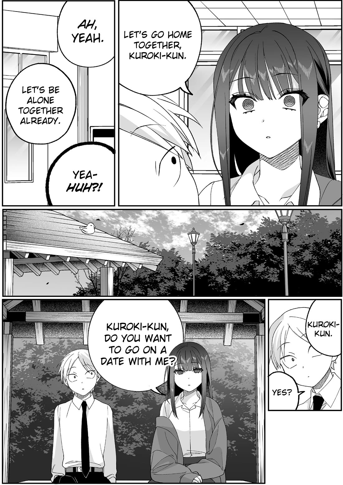 That Girl Is Cute... But Dangerous? Chapter 86 page 1 - Chapter 86: Do You Want Me To Ask You Out, Chihara-san?