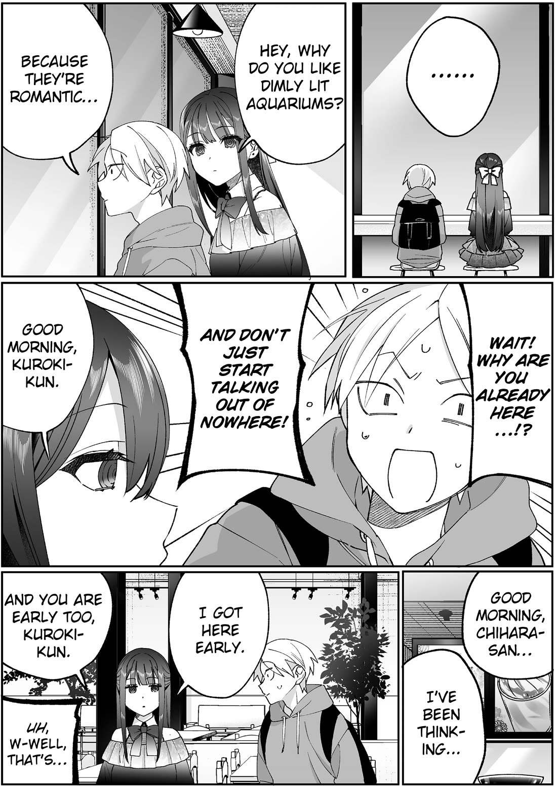 That Girl Is Cute... But Dangerous? Chapter 87 page 4 - Chapter 87: Are You Being Romantic, Chihara-san?