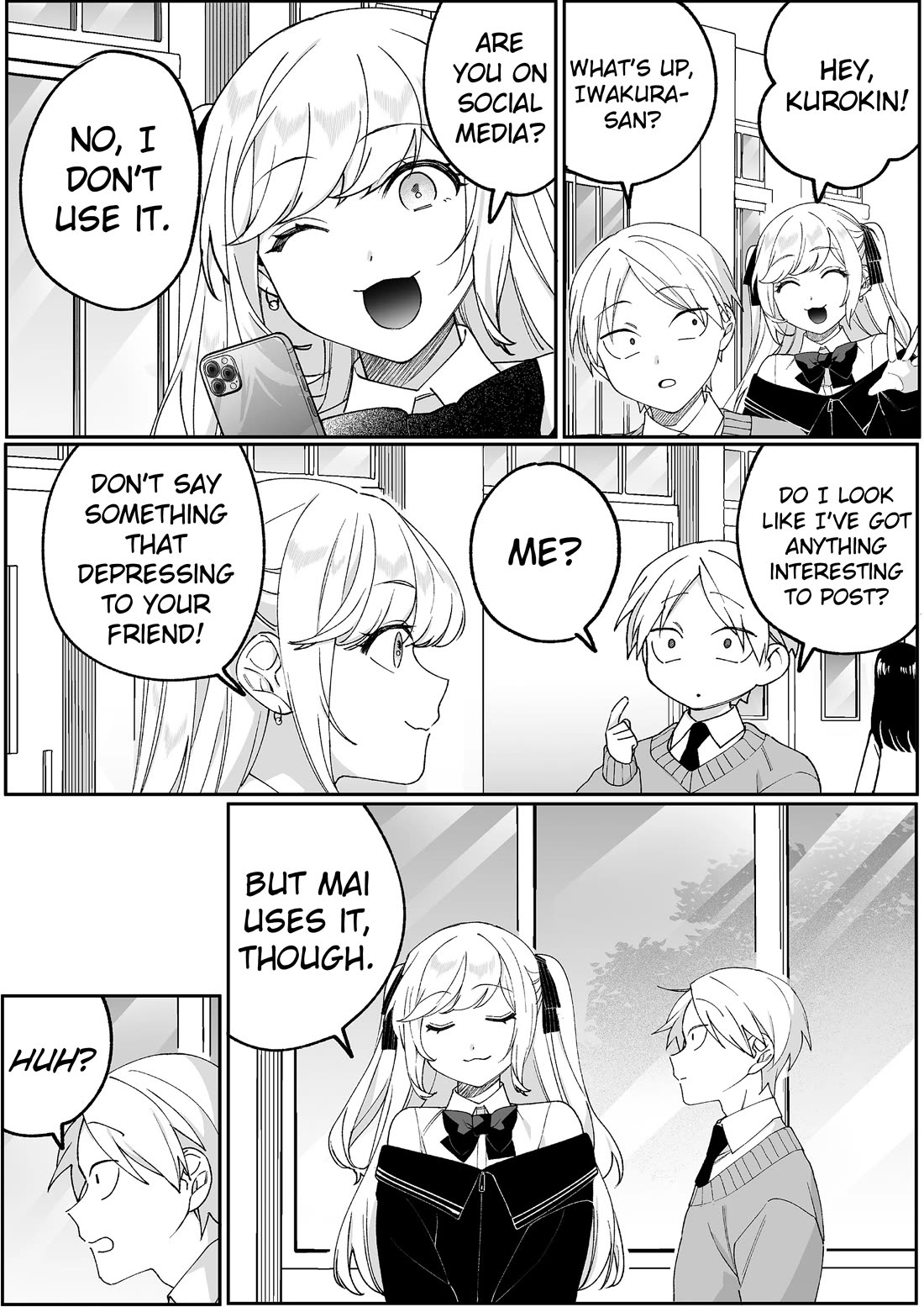 That Girl Is Cute... But Dangerous? Chapter 88 page 1 - Chapter 88: Do You Want To Keep It A Secret, Chihara-san?