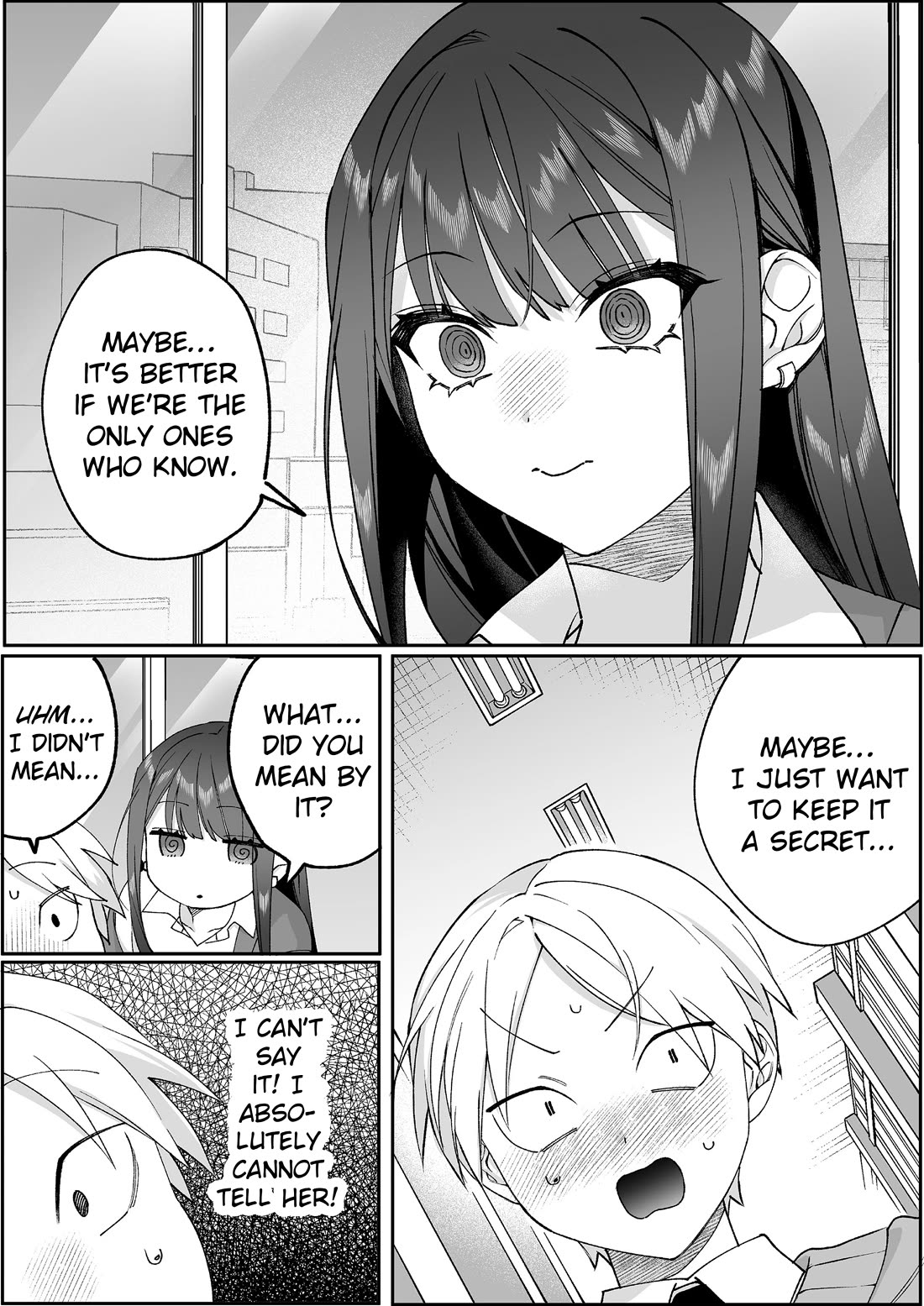 That Girl Is Cute... But Dangerous? Chapter 88 page 9 - Chapter 88: Do You Want To Keep It A Secret, Chihara-san?